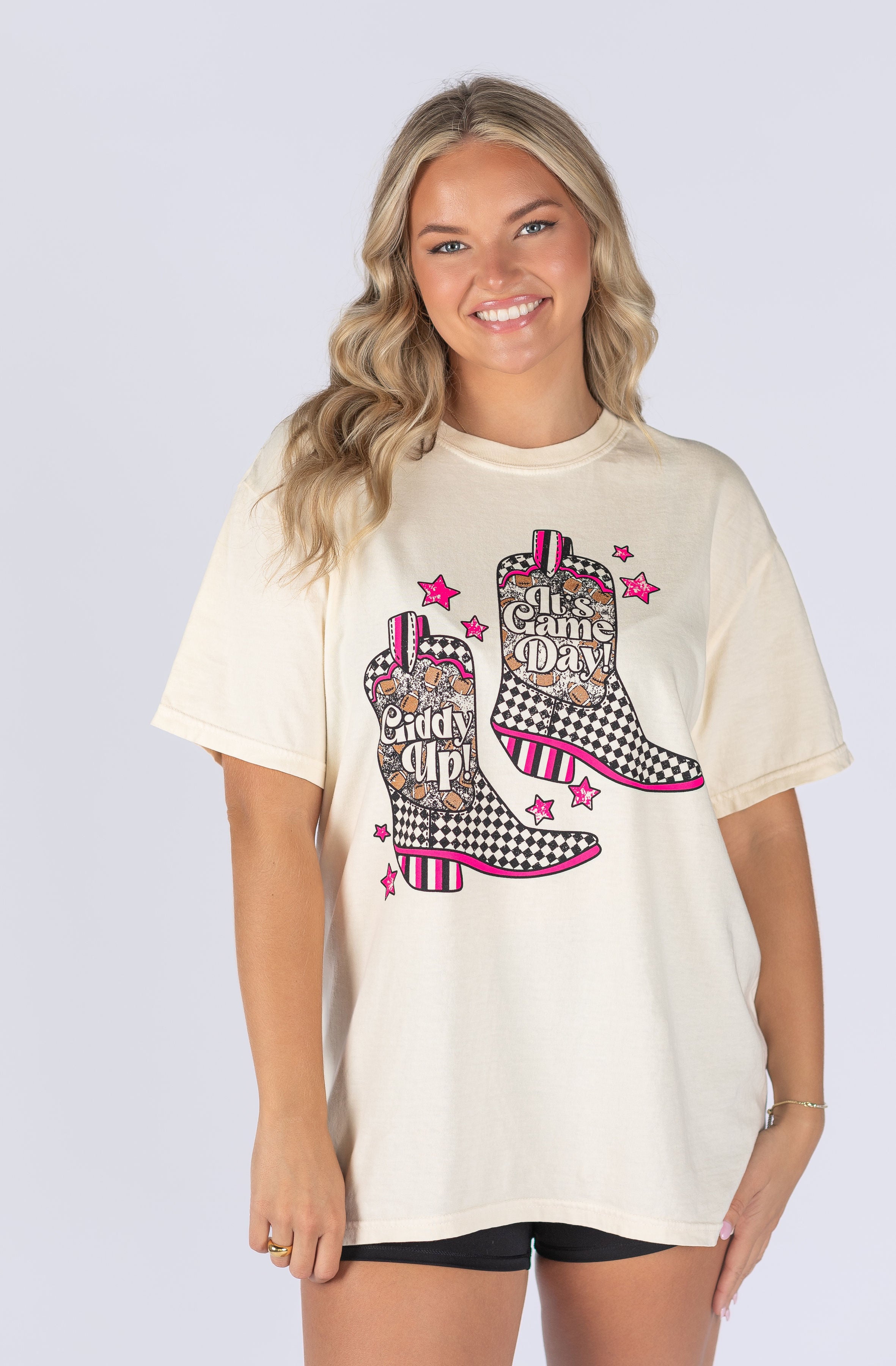 Giddy Up Boots Tee