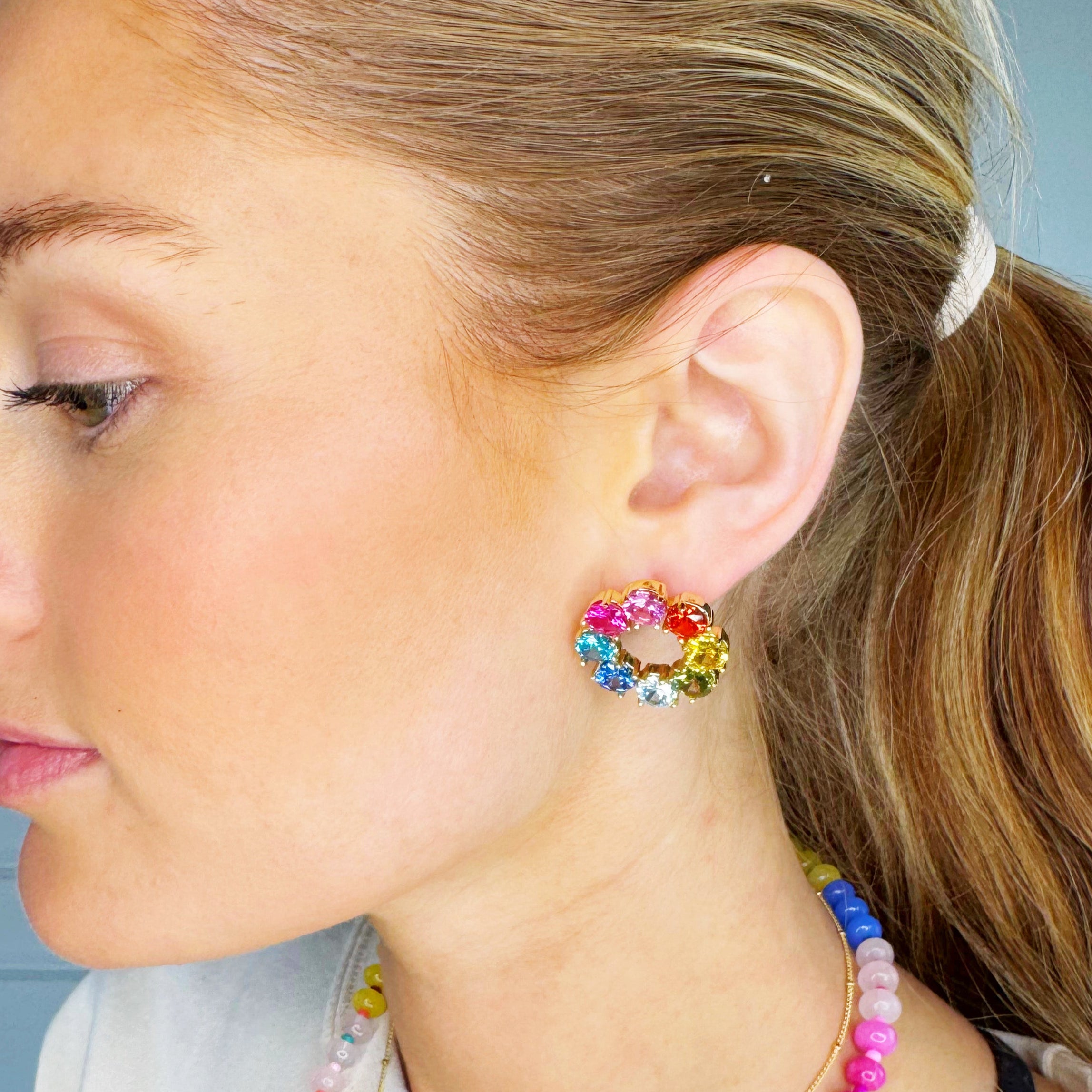 Paige Circle Earrings
