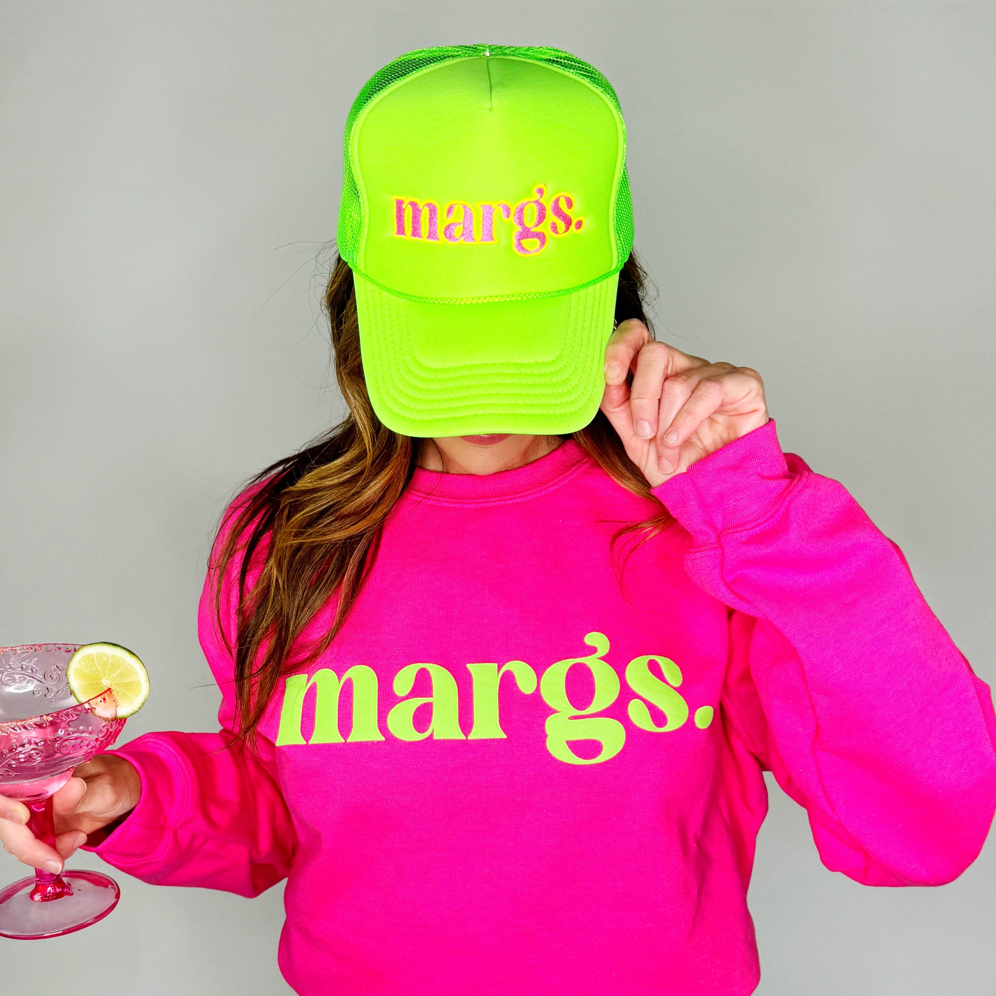 Margs Embroidered Trucker Hat