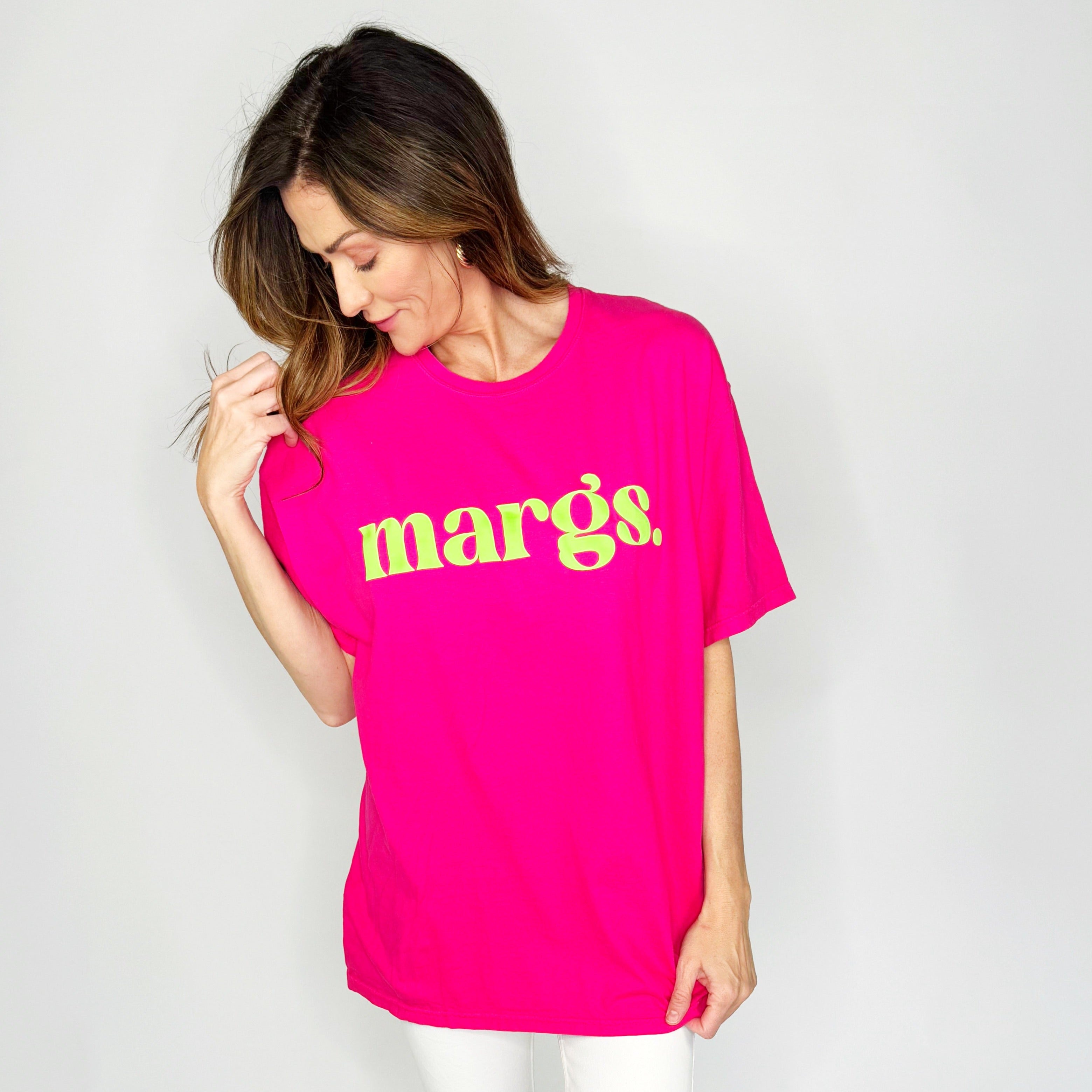 Margs Lime Puff Tee