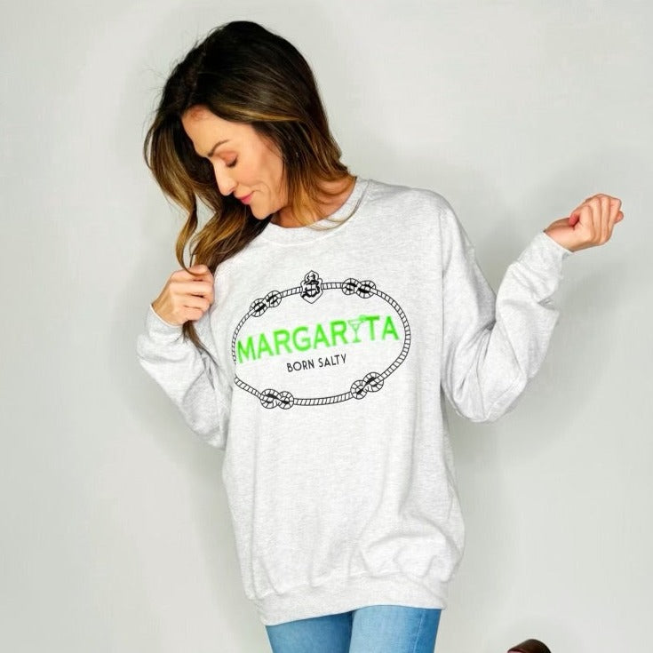 Green Margarita Fancy Logo Sweatshirt