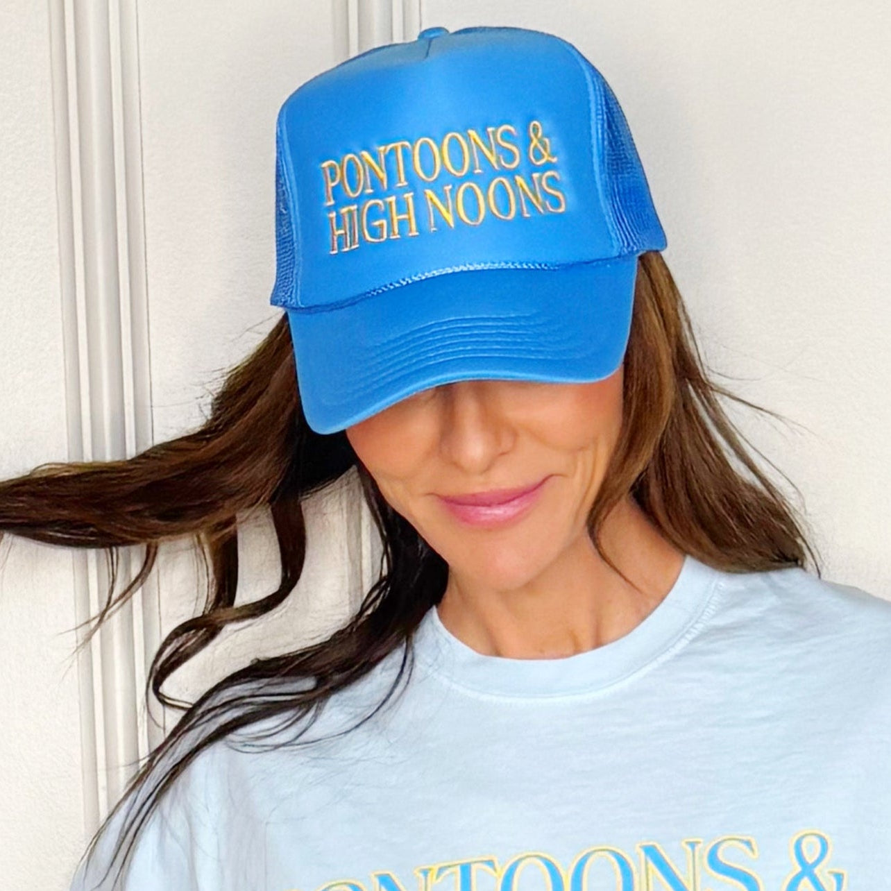Pontoons & Highnoons Summer Trucker Hat