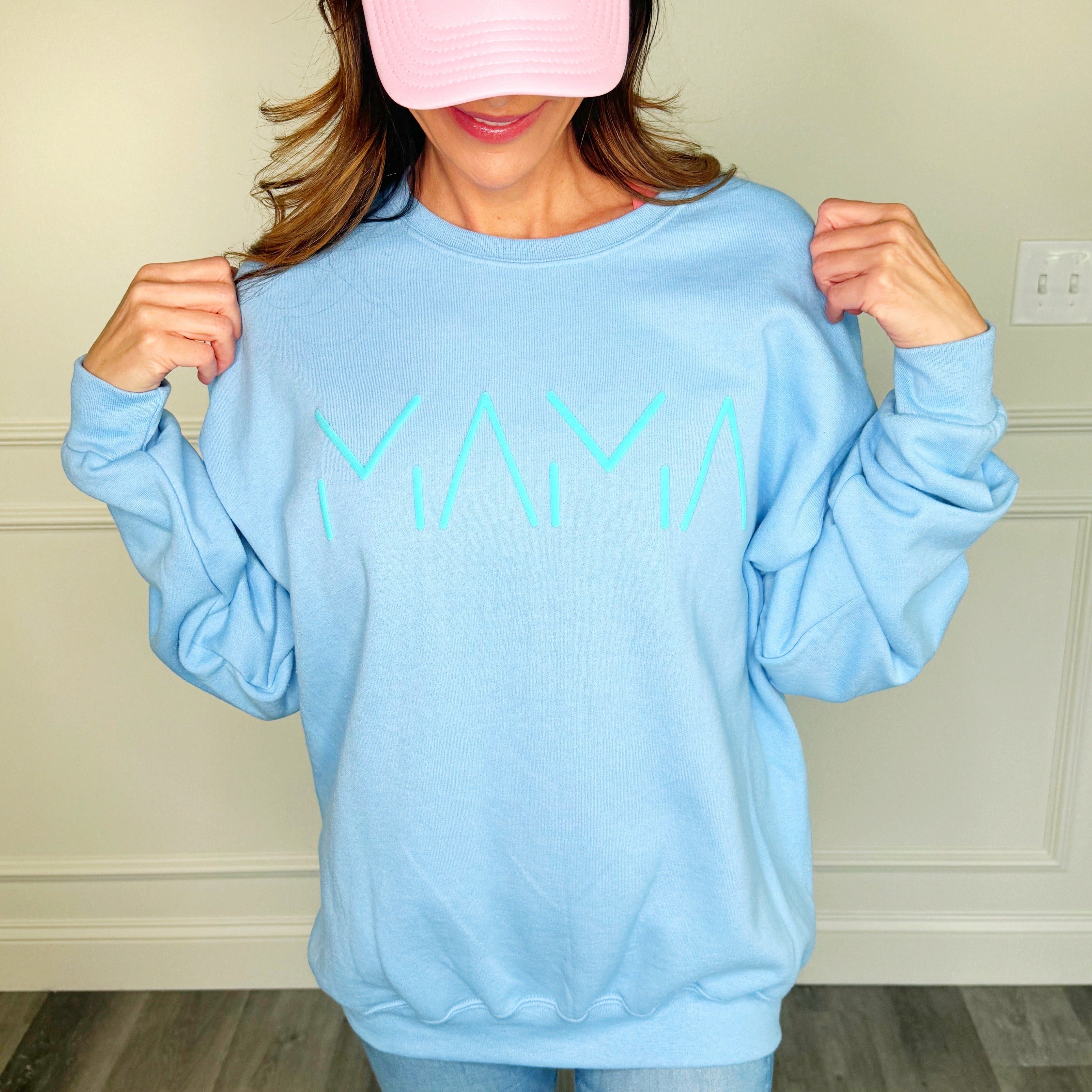 Puff Simple Mama Sweatshirt