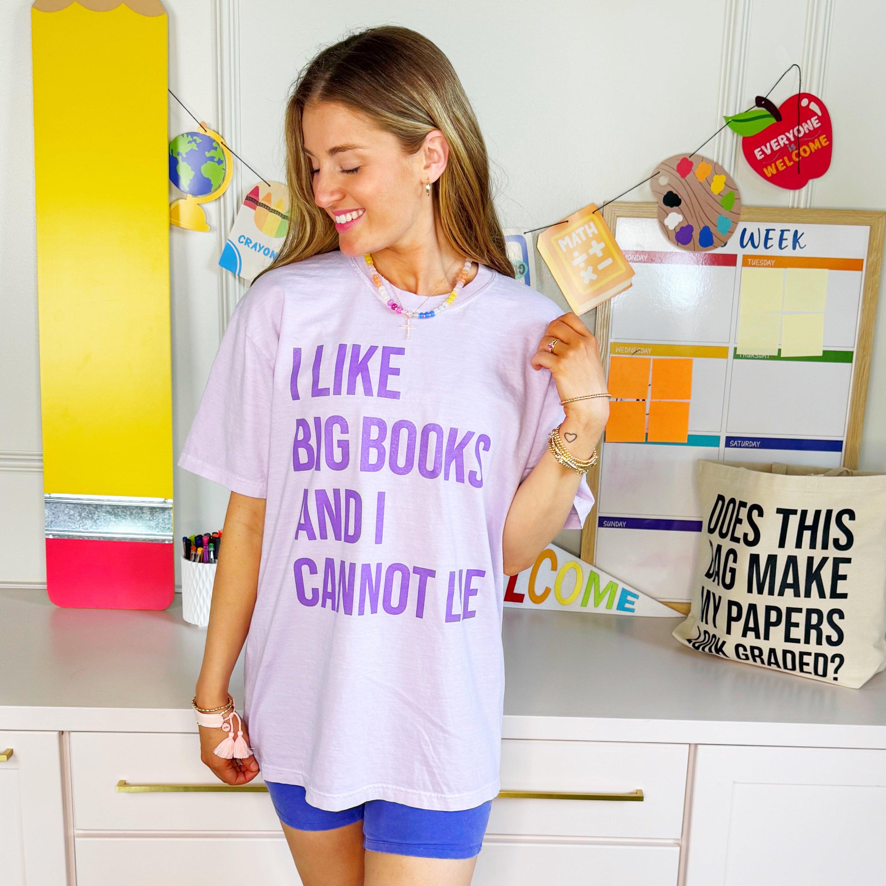 レディースファッション I Like Big Books & I Cannot Lie Lover Gift Reading Teacher T-Shirt Amazon.com: I Like Big Books Cannot Lie Reading Teacher book
