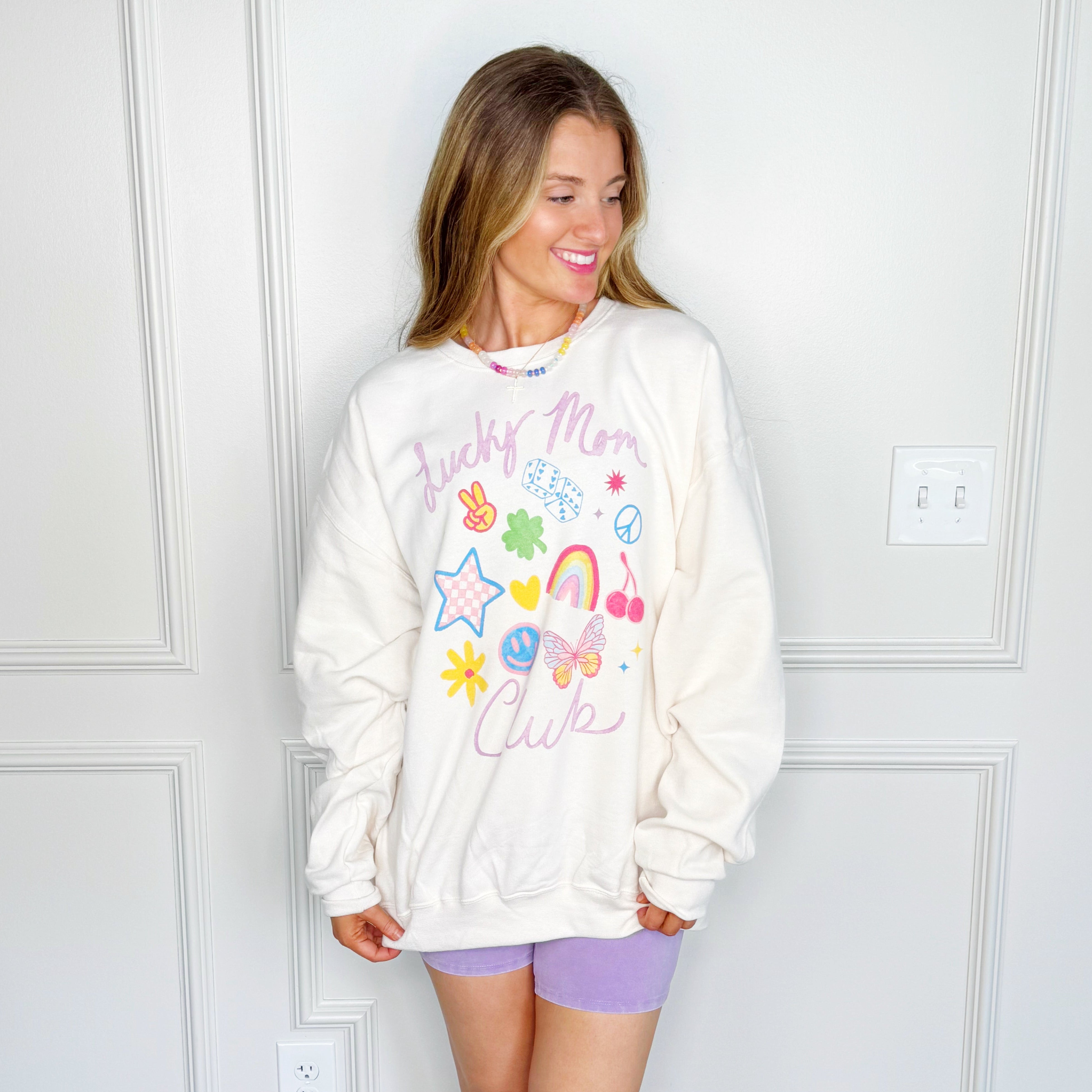 Lucky Mom Club Sweatshirt