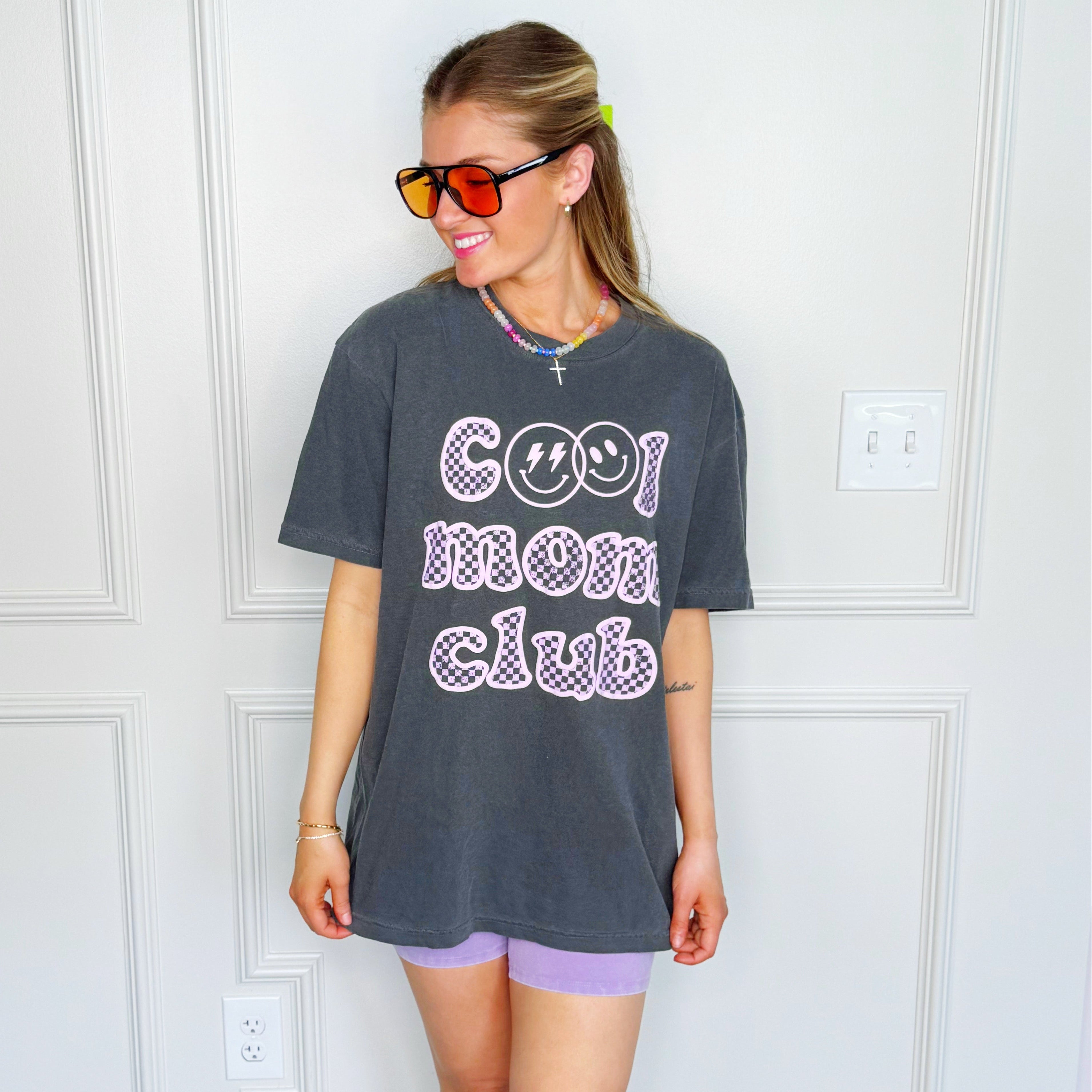 Cool Mom Puff Print Tee