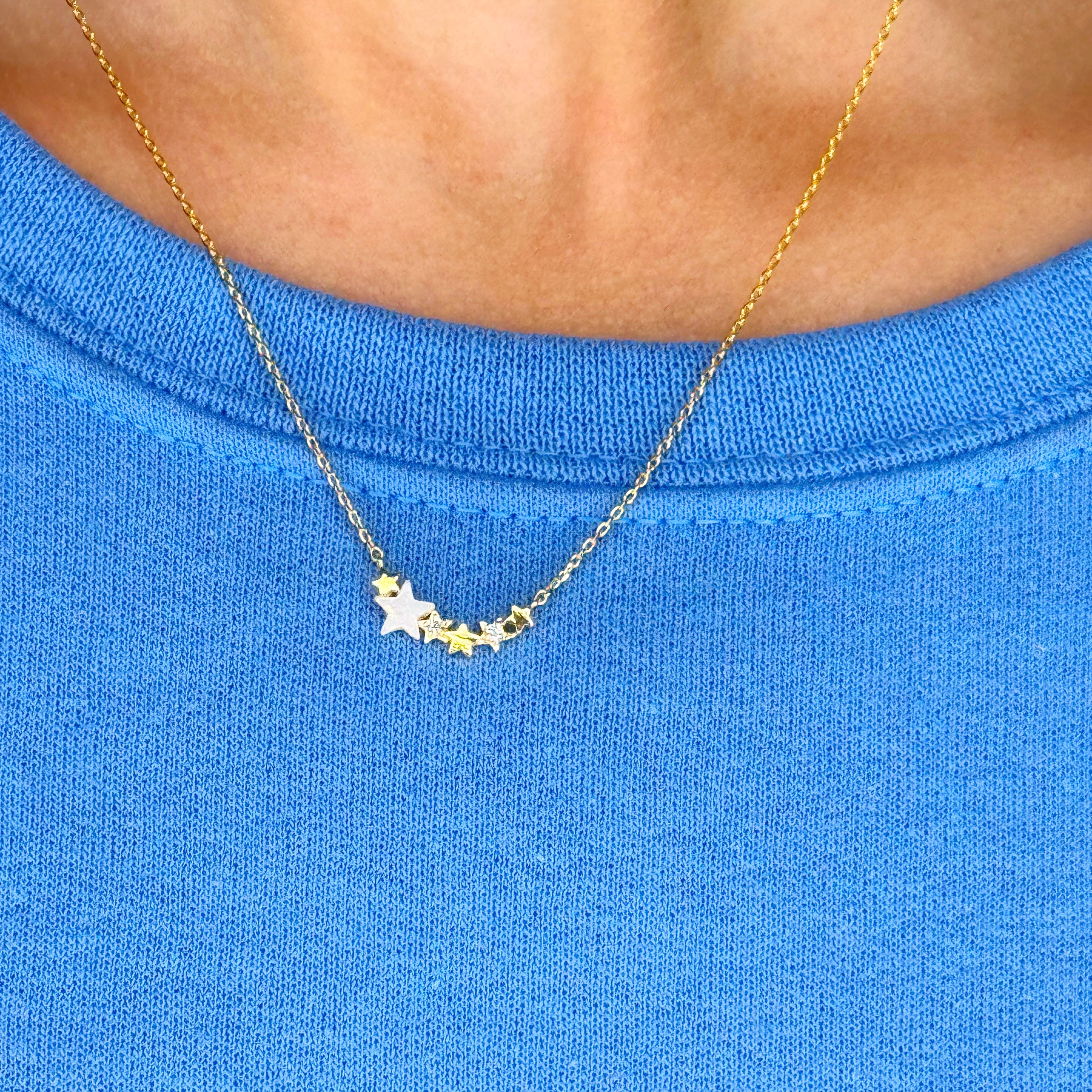 Stars Pendant Necklace