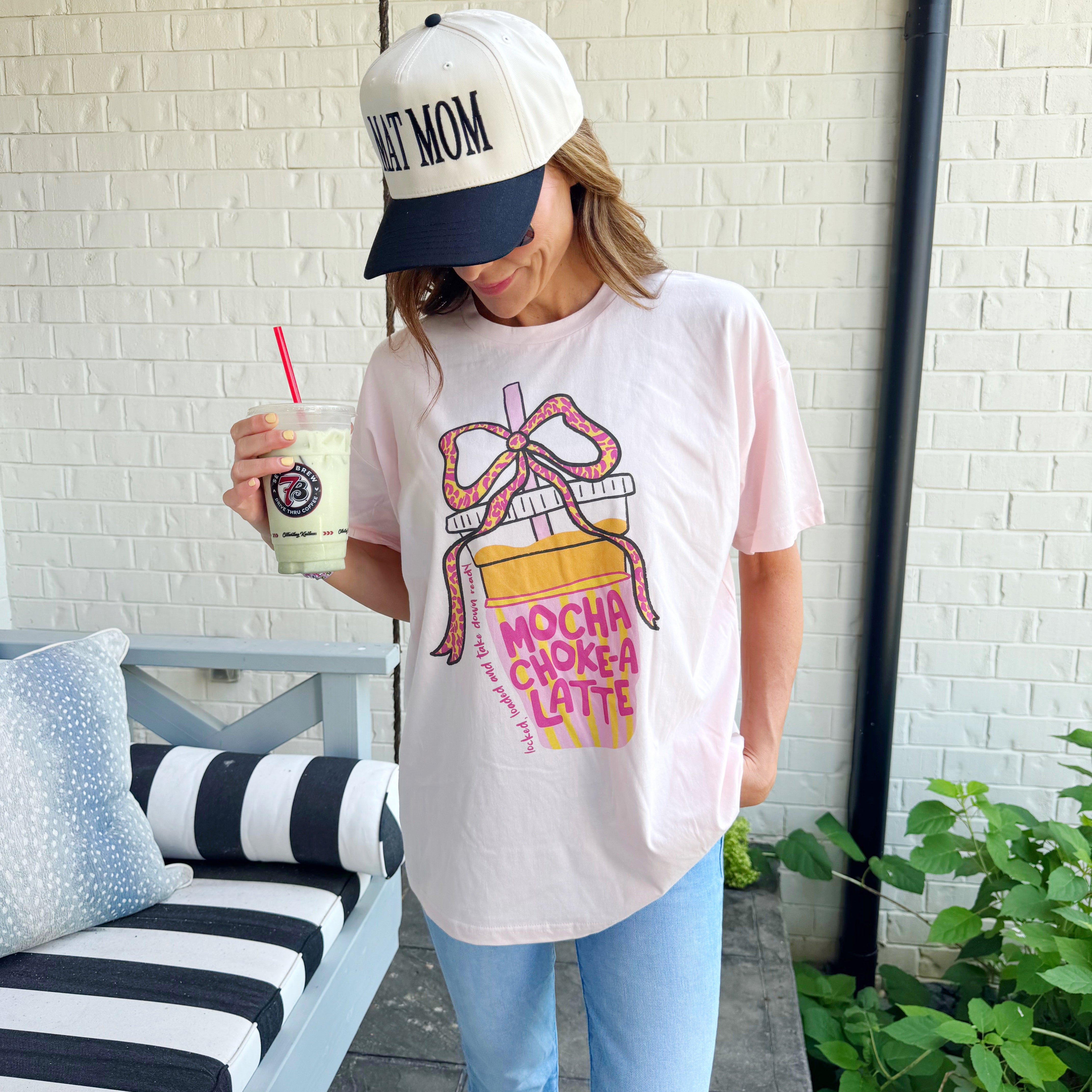 Mocha Choke-a-latte Tee