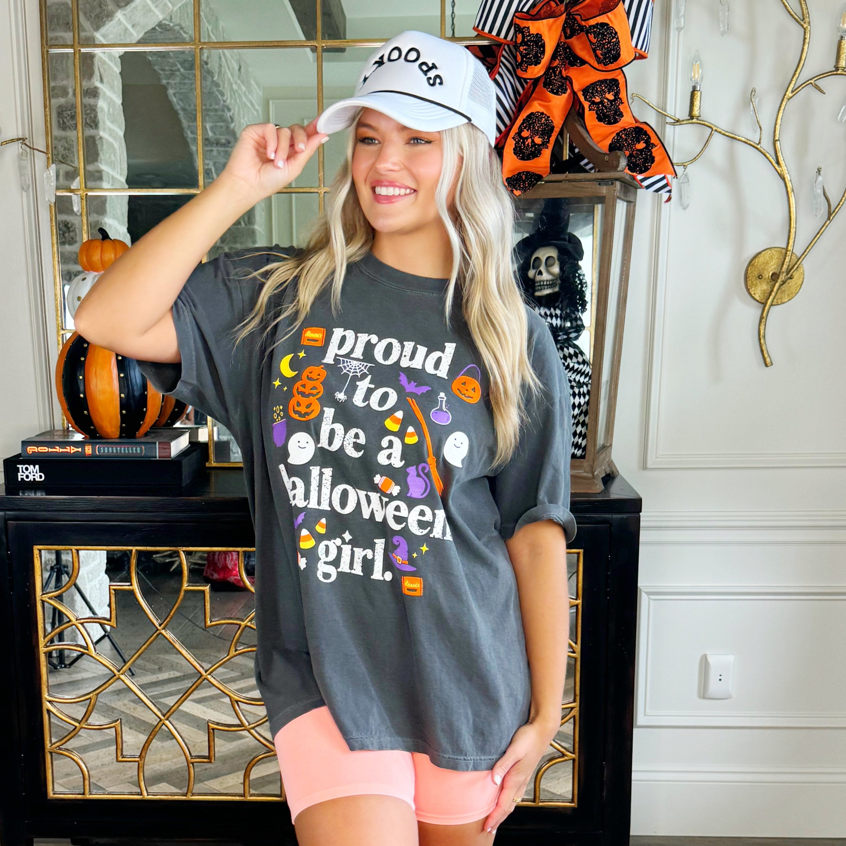 Proud To Be A Halloween Girl Youth & Adult Tee