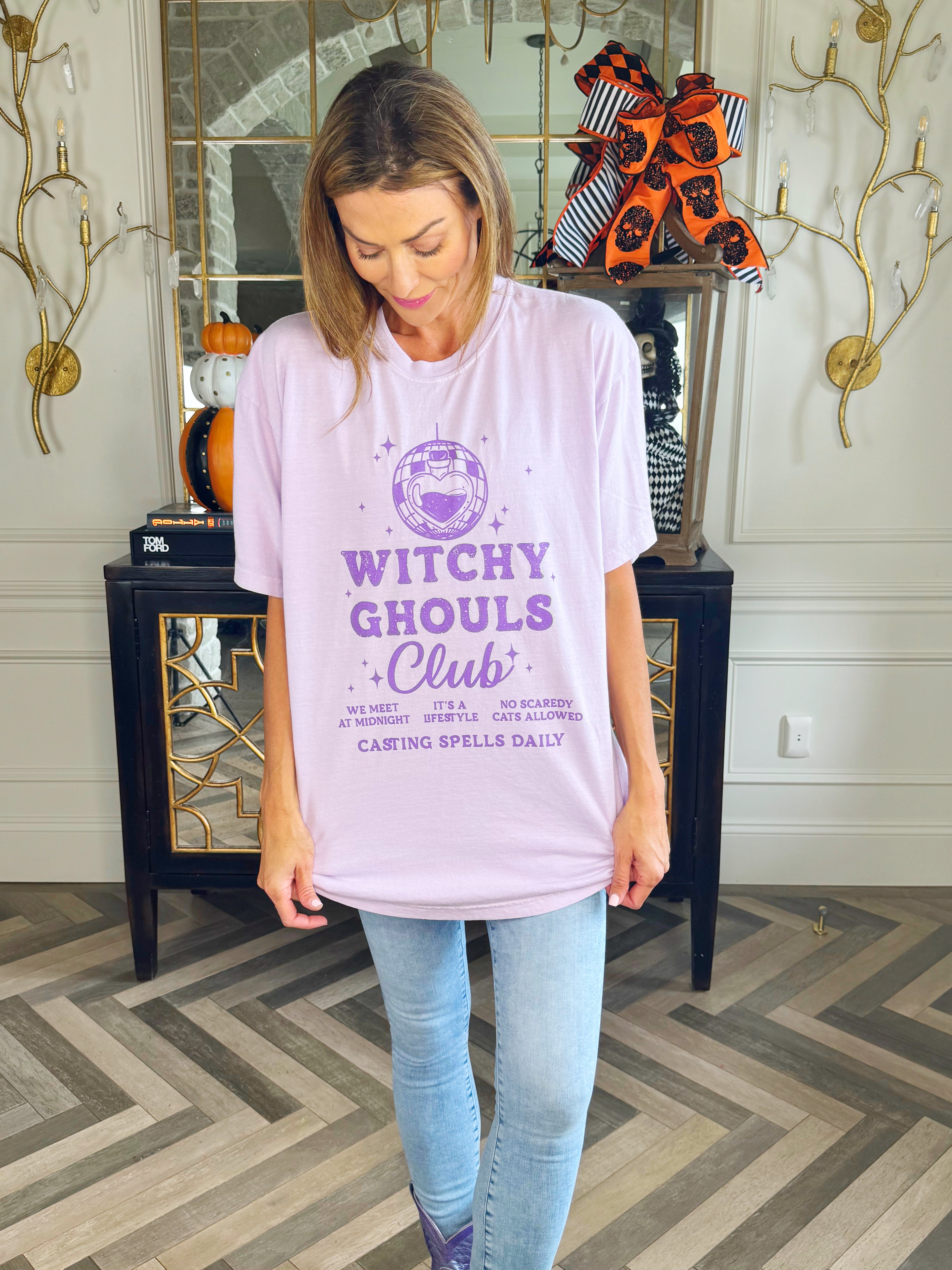 Witchy Ghouls Club Tee