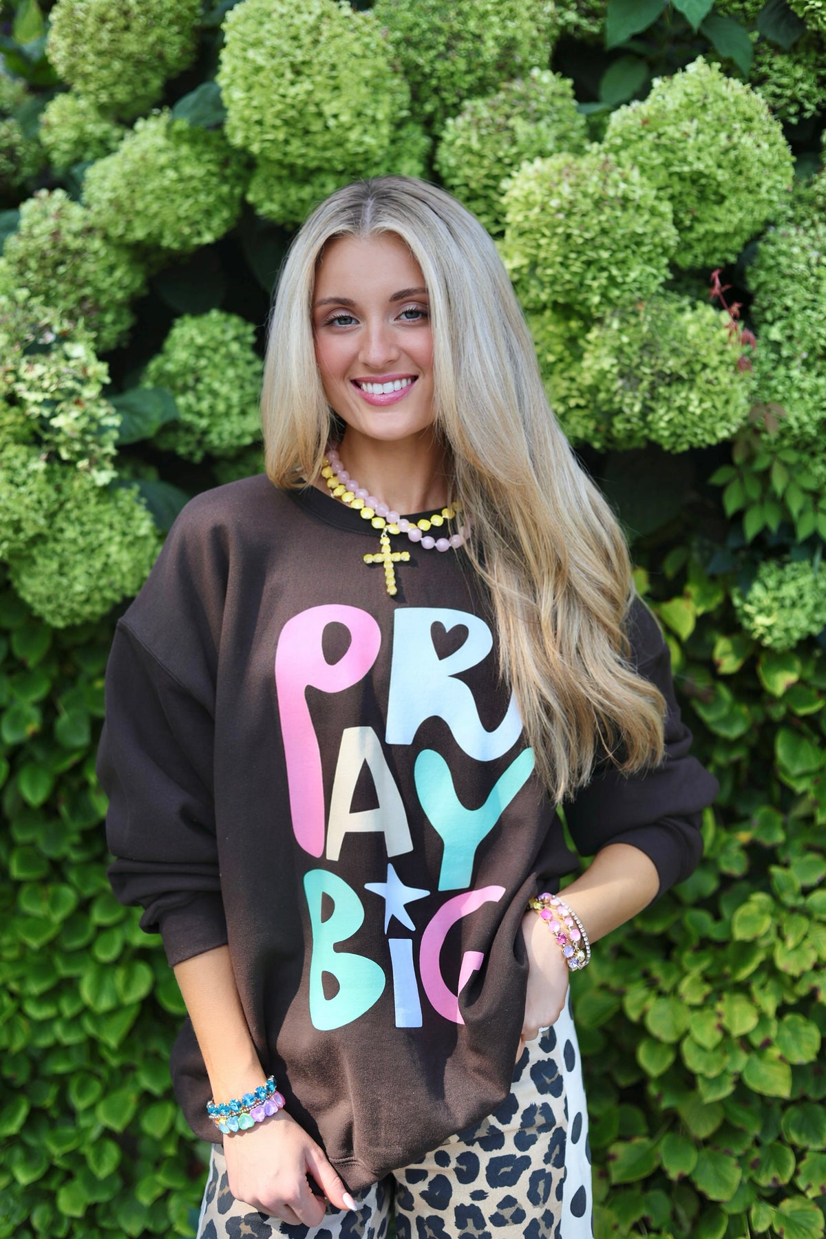 Bold Pray Big Sweatshirt - PRE-SALE - SHIP DATE 9/28**