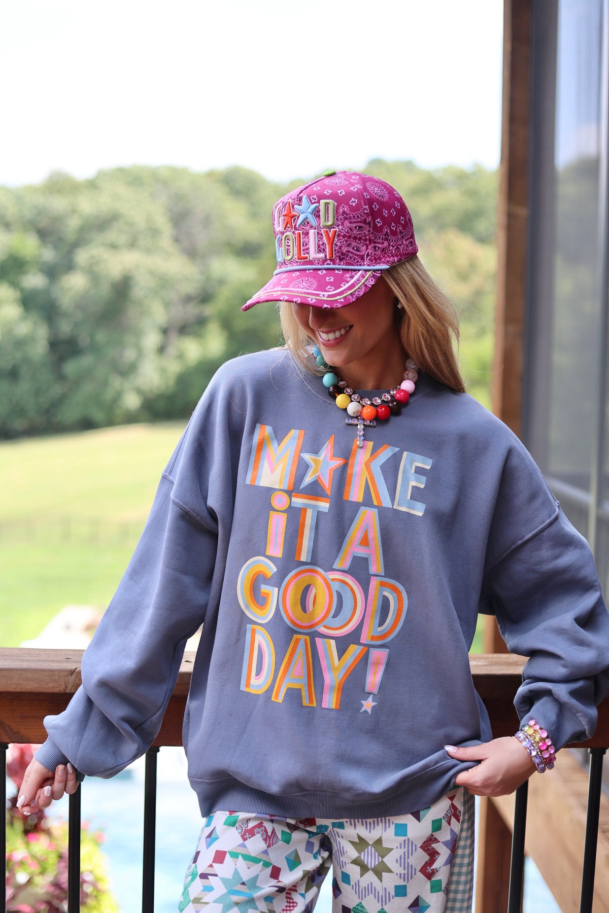 Shine & Make It A Good Day Sweatshirt - PRE-SALE - SHIP DATE 9/28**