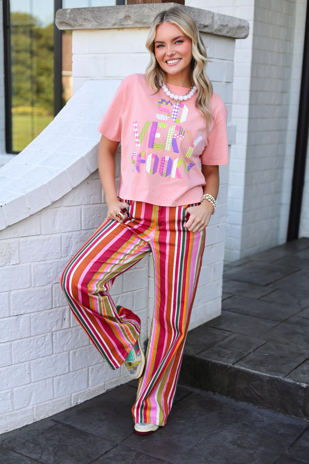 So Very Spooky Crop Tee