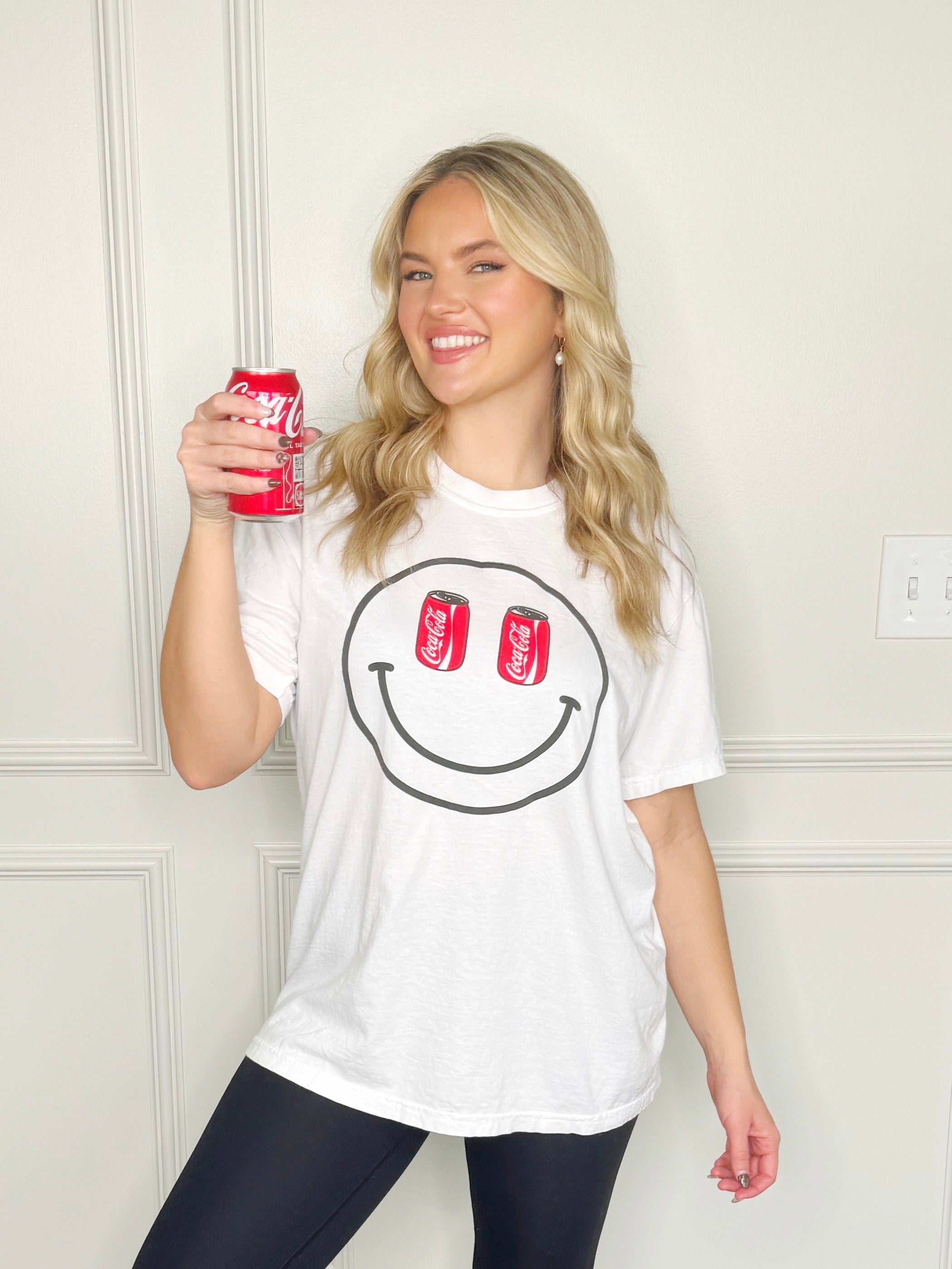Puff Smiley Coca-Cola Tee