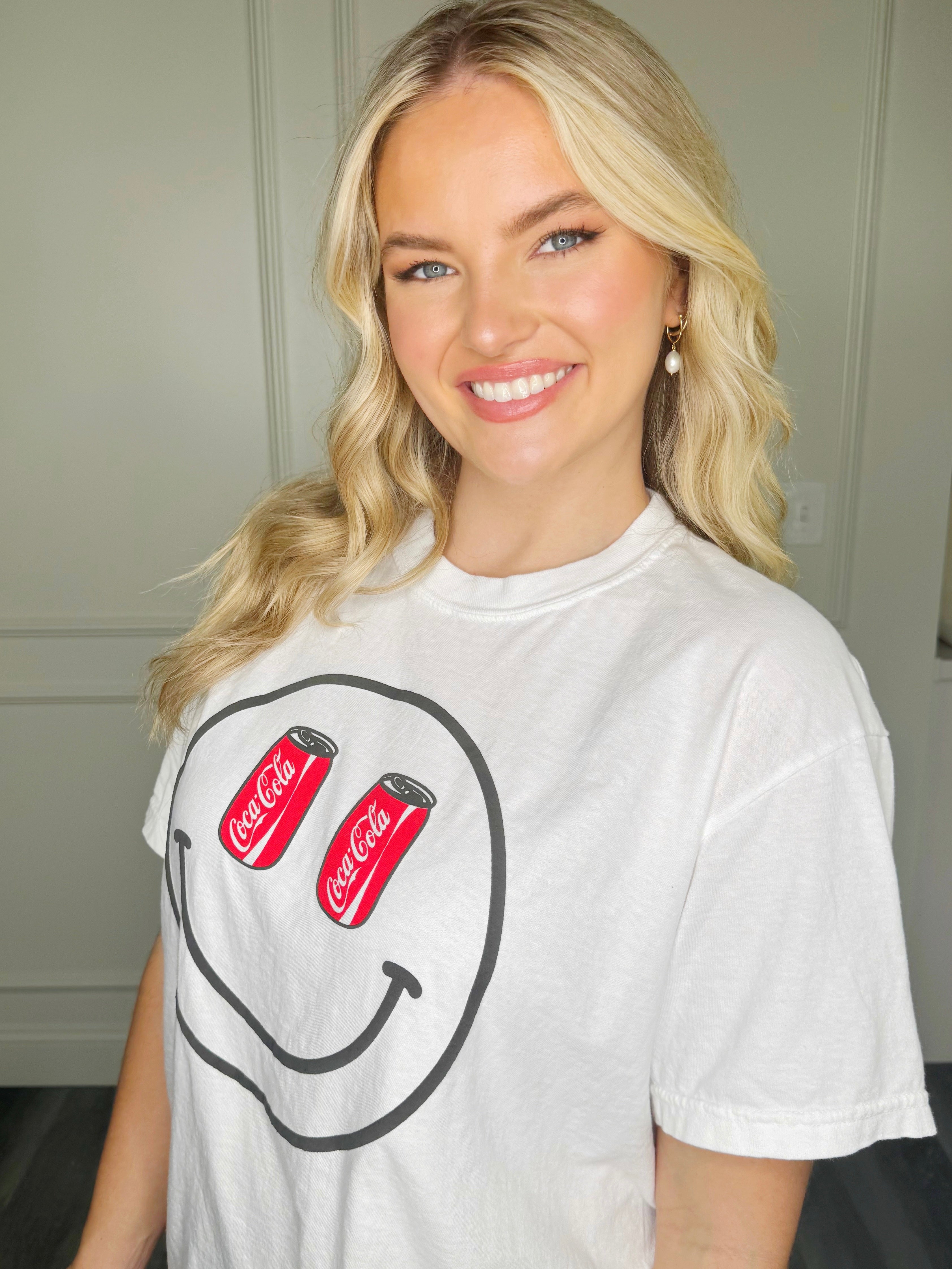 Puff Smiley Coca-Cola Tee