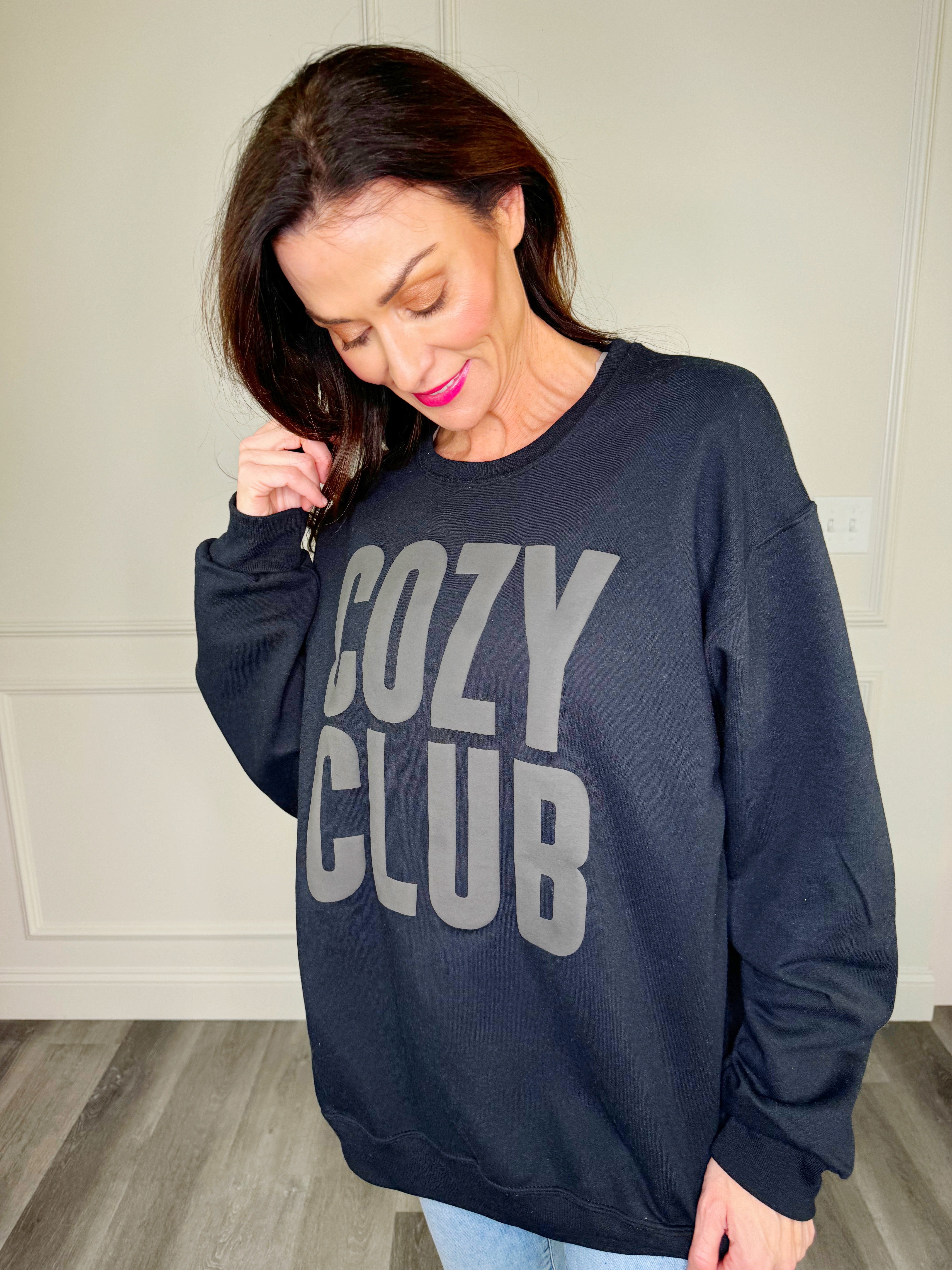 Cozy Club Puff Sweatshirt