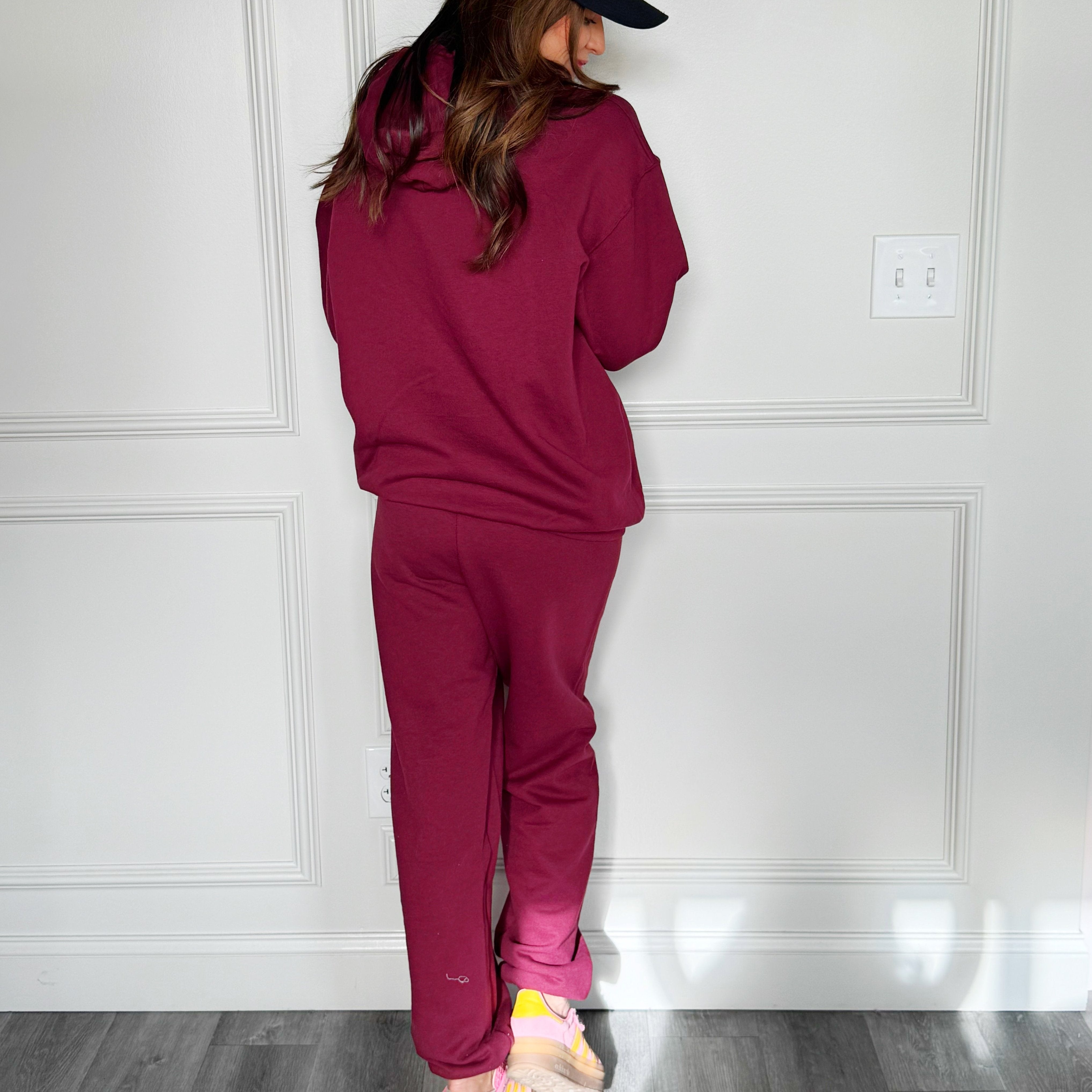 Puff Homebody Club Maroon Sweatpant