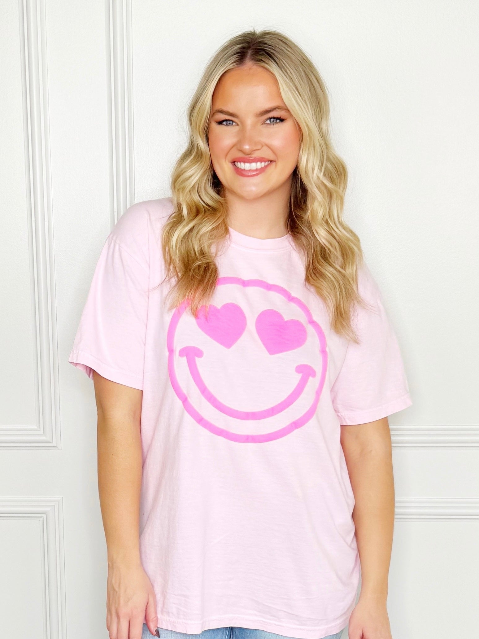 Puff Smiley Love Tee