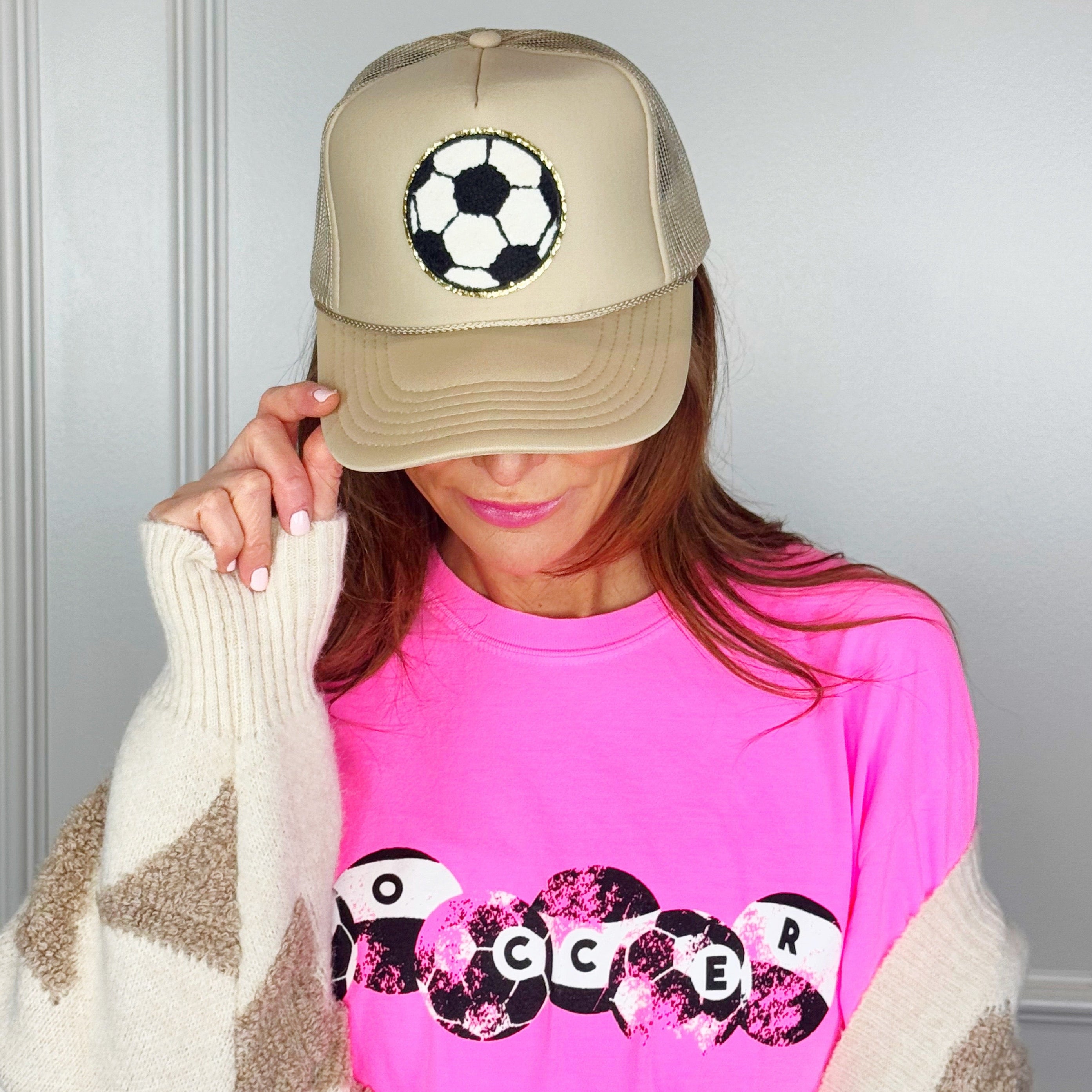 Soccer 3" Patch Trucker Hat