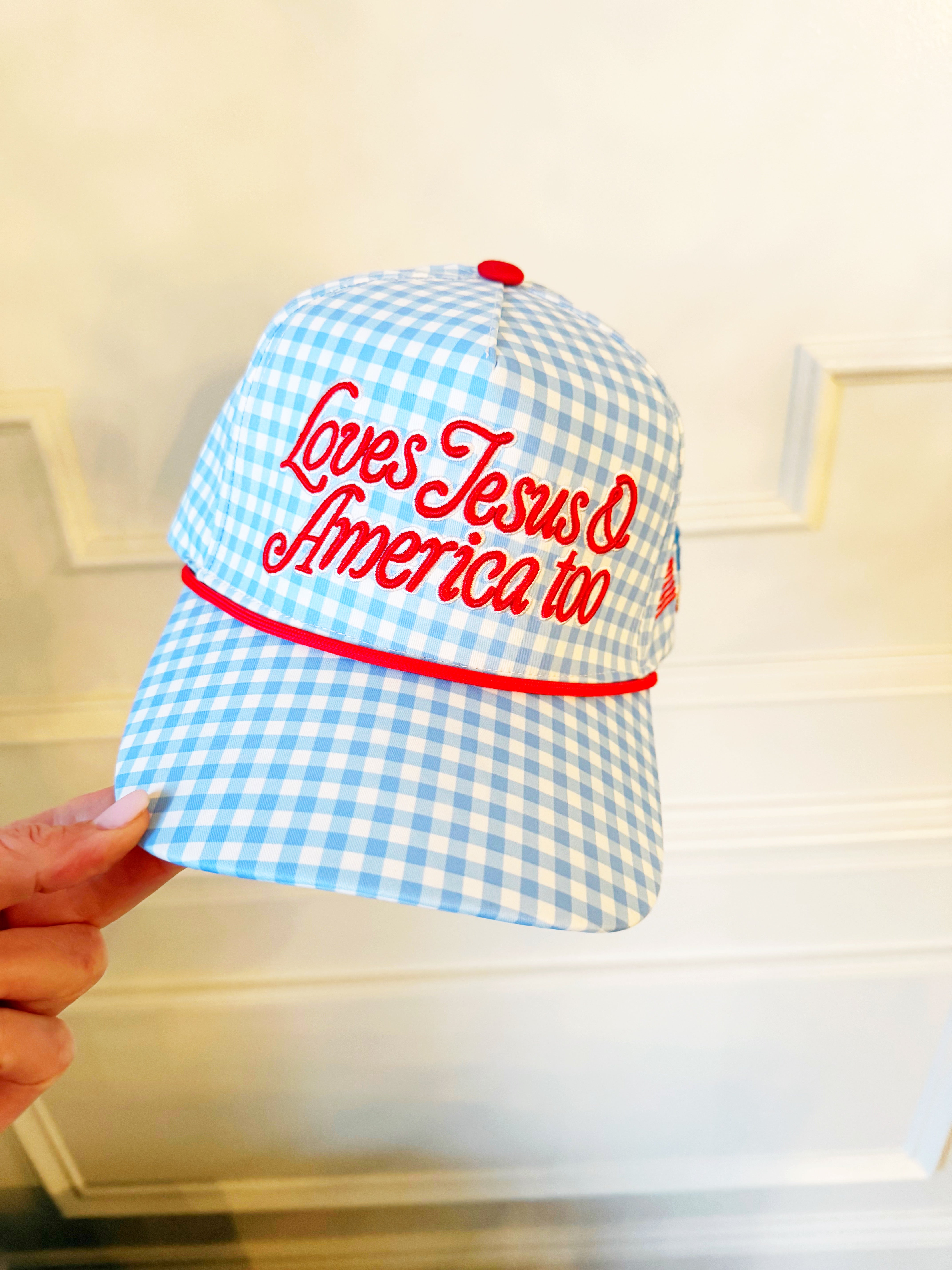 Loves Jesus & America Too Hat- Pre Order