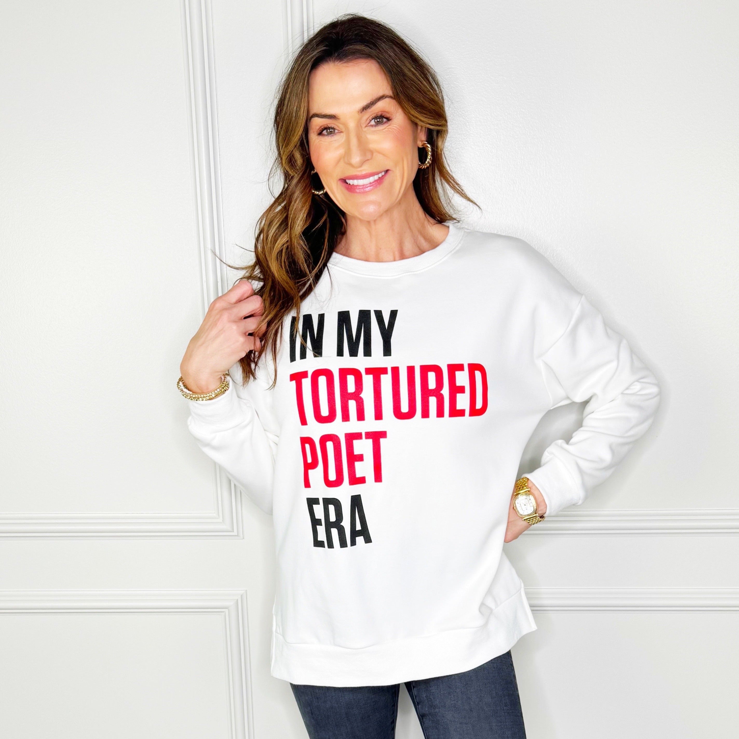 In My Tortured Poet Poppy & Pine Brand Sweatshirt