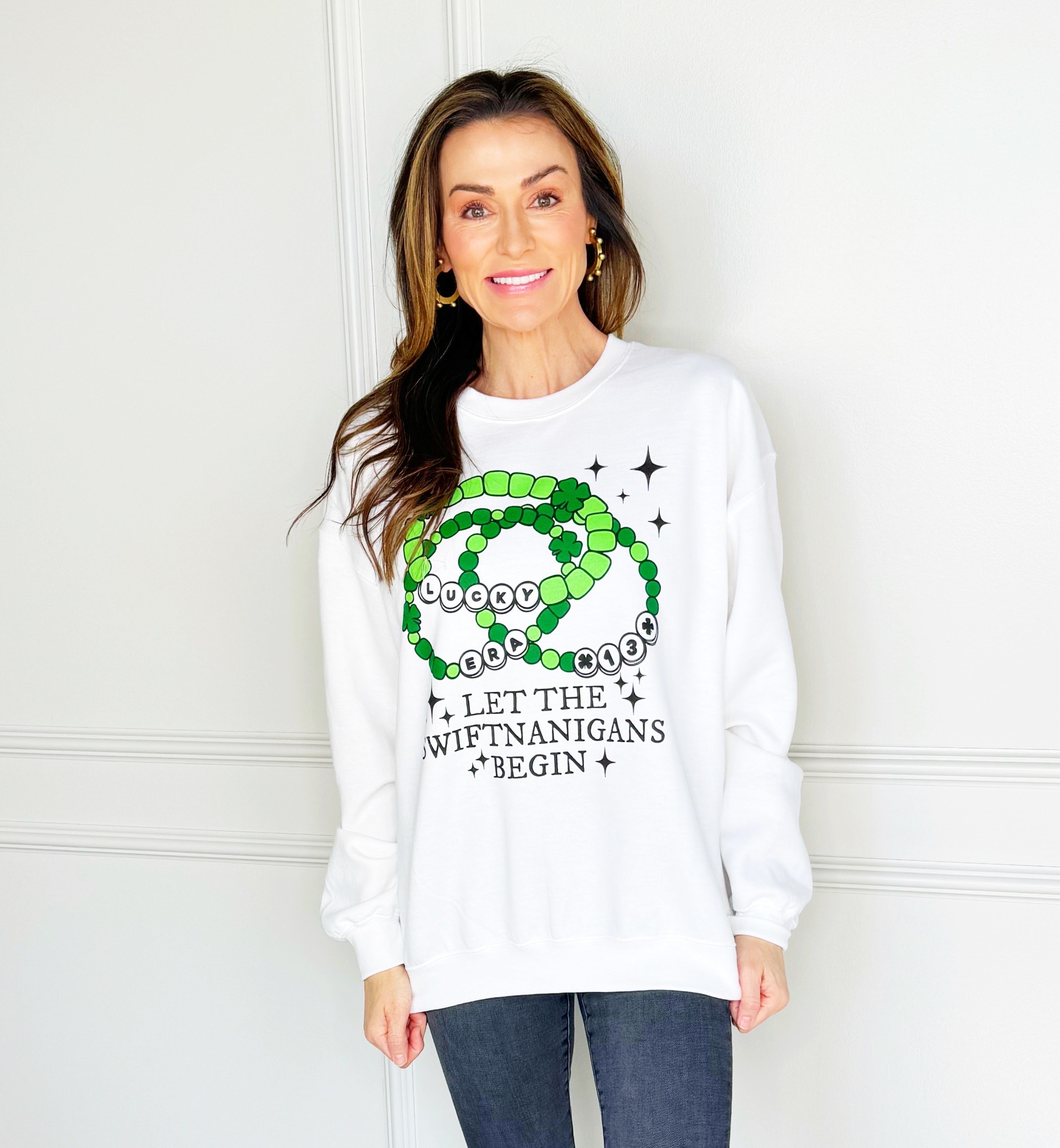 Swiftnanigans Youth & Adult St. Patrick's Day Sweatshirts