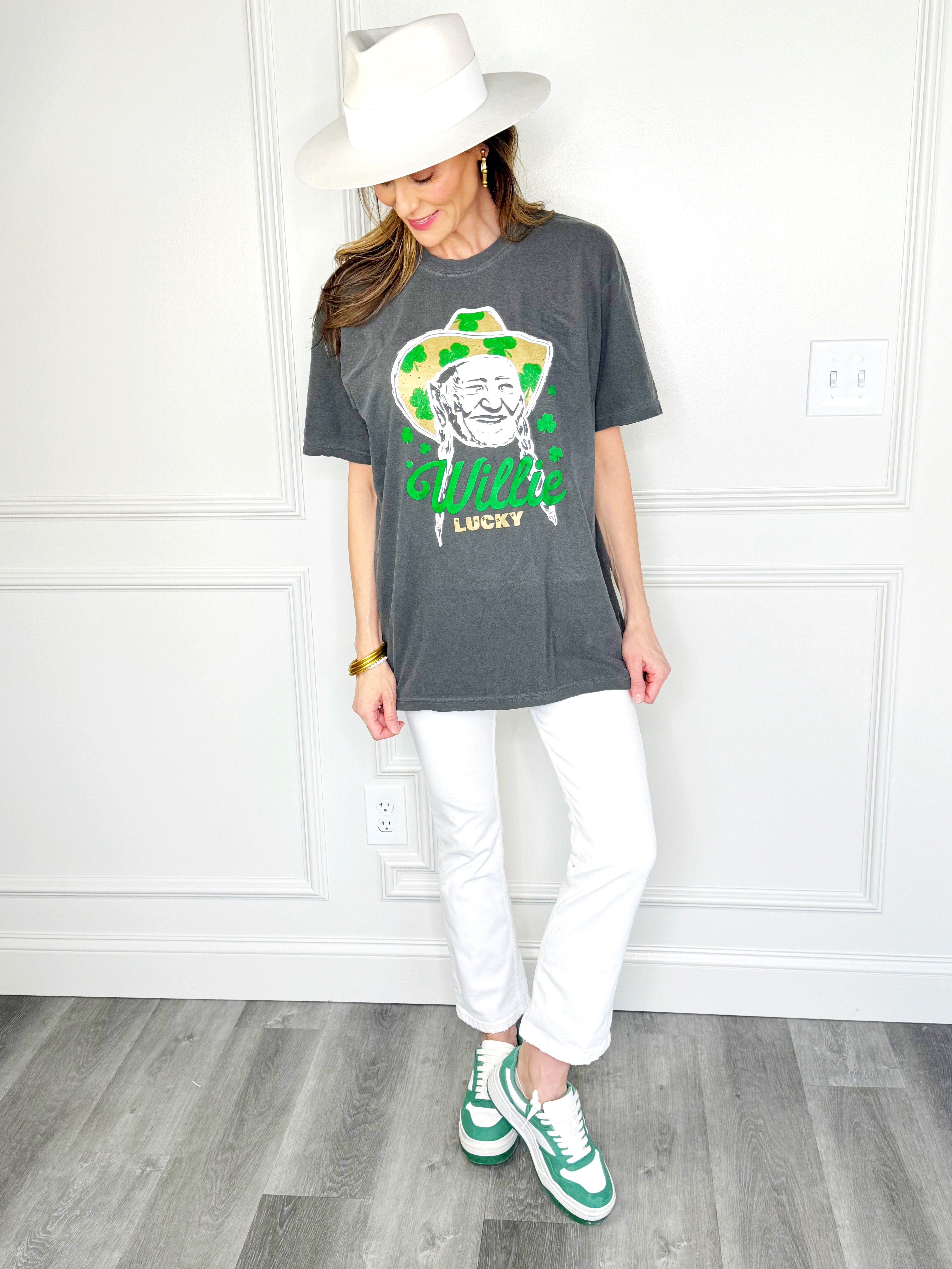 Willie Lucky Vintage Patrick's Day Tee