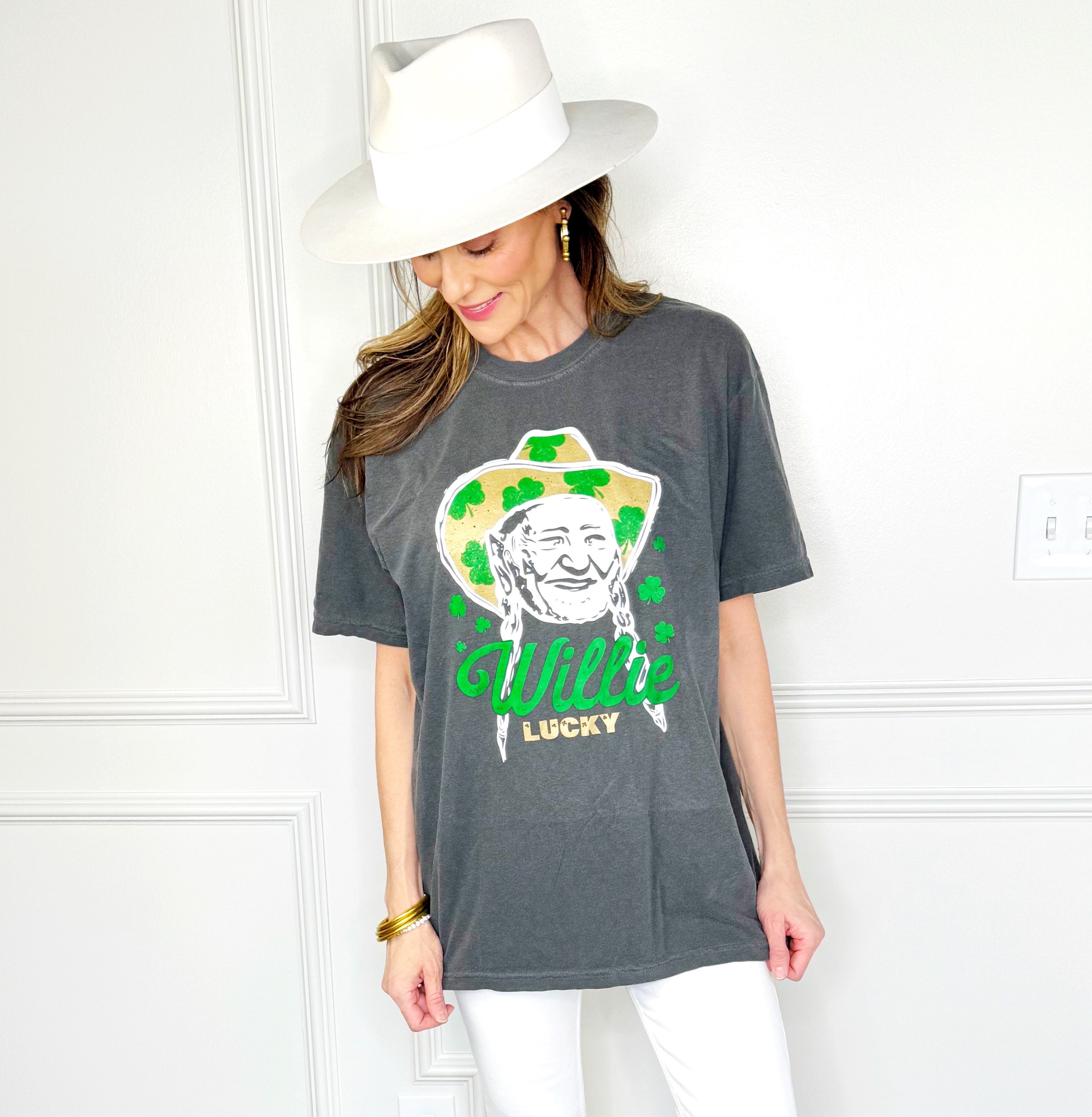 Willie Lucky Vintage Patrick's Day Tee