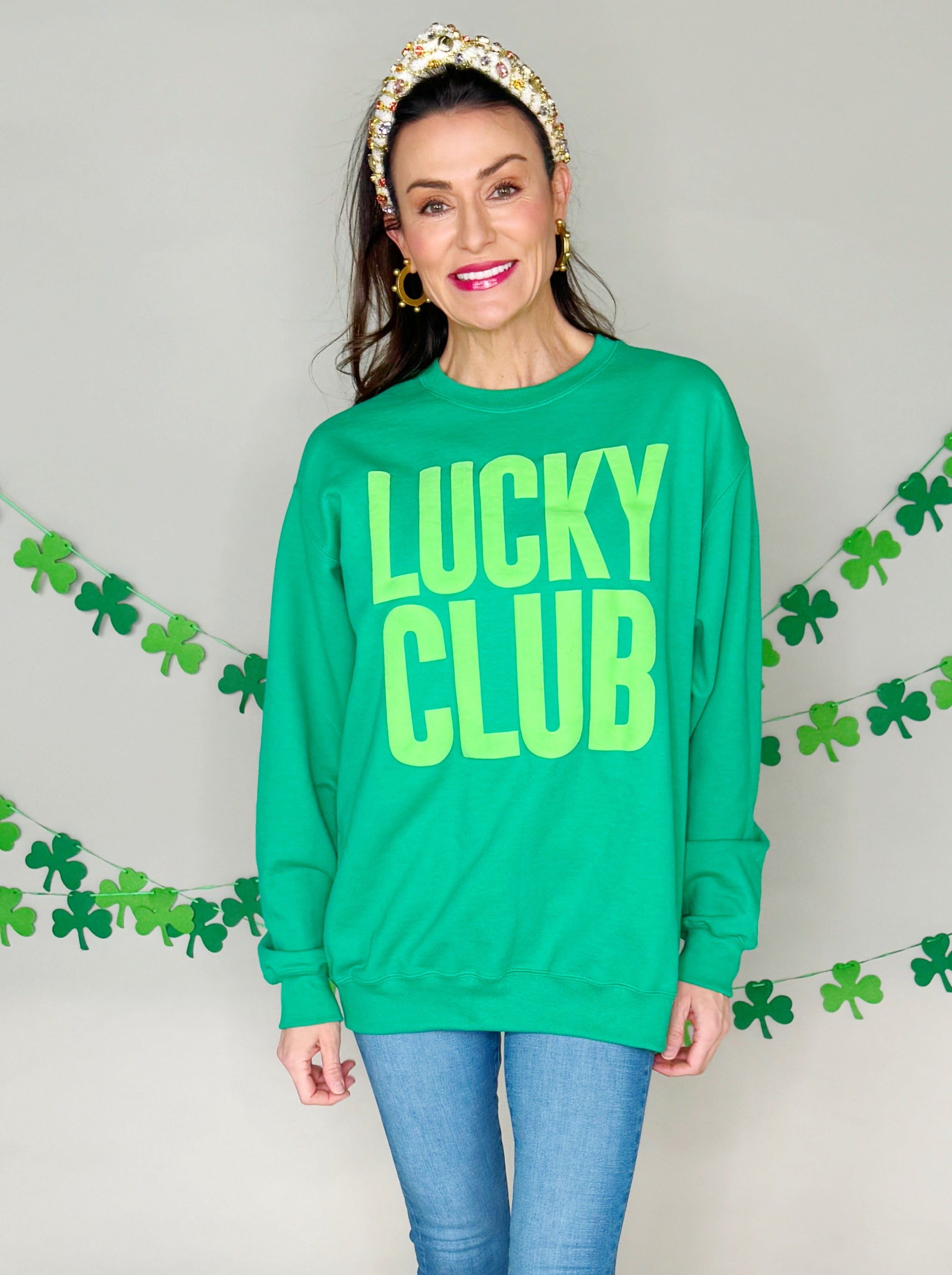 Puff Lucky Club Youth and Adult Sweatshirt