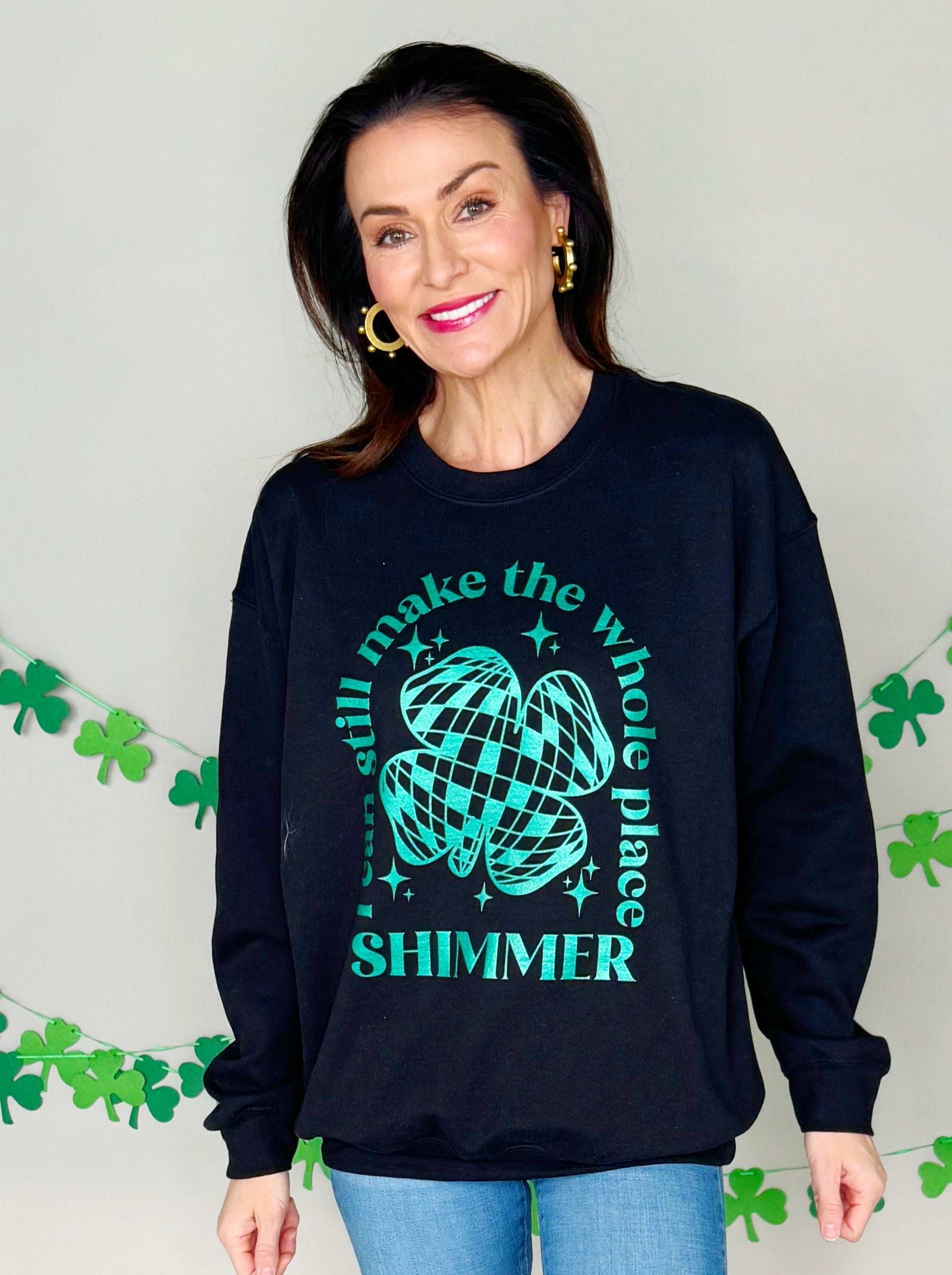 Shimmer St. Pats Youth and Adult Sweatshirt