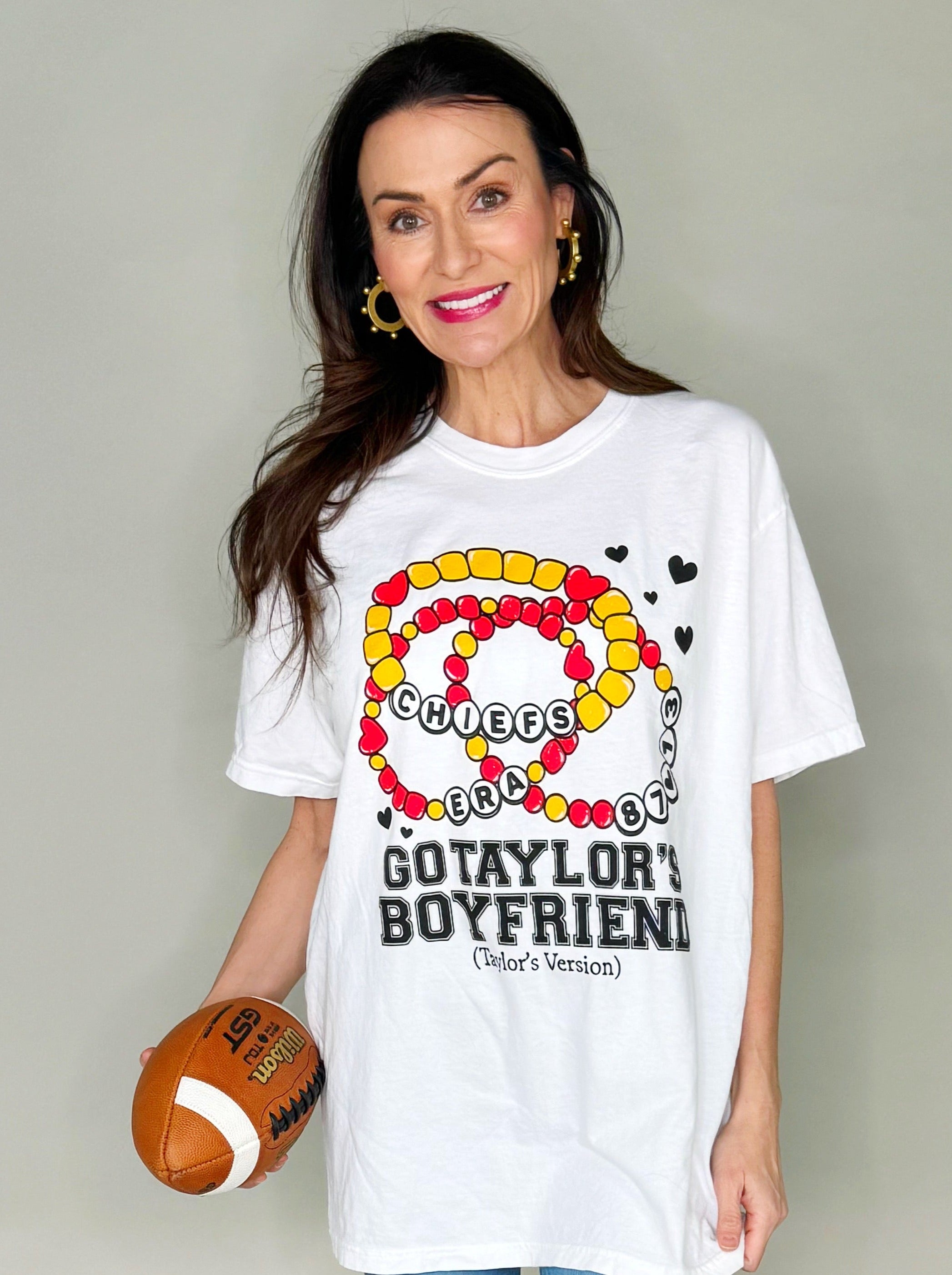Go Taylor's Boyfriend Bracelet Youth and Adult Tee