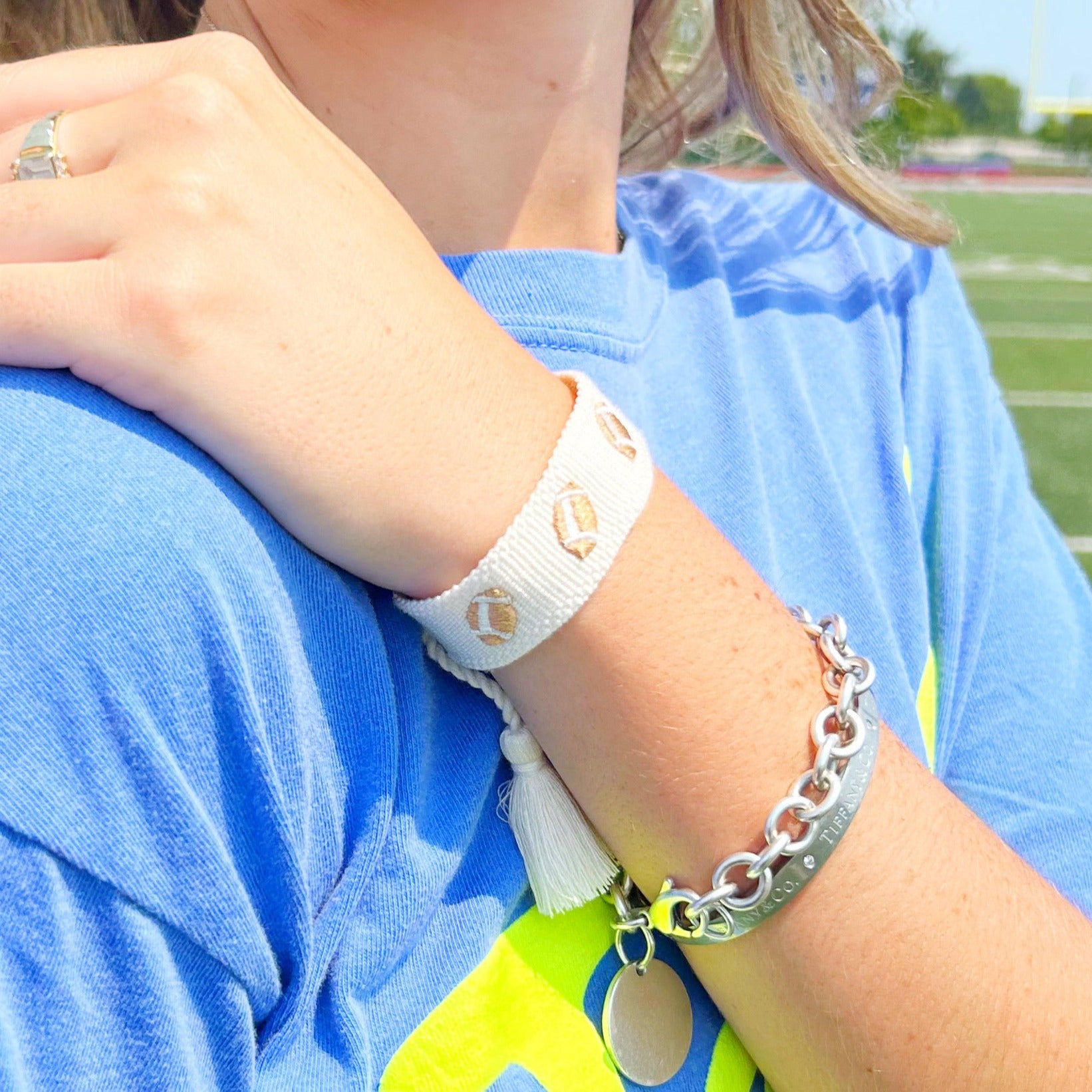 Football Bracelet