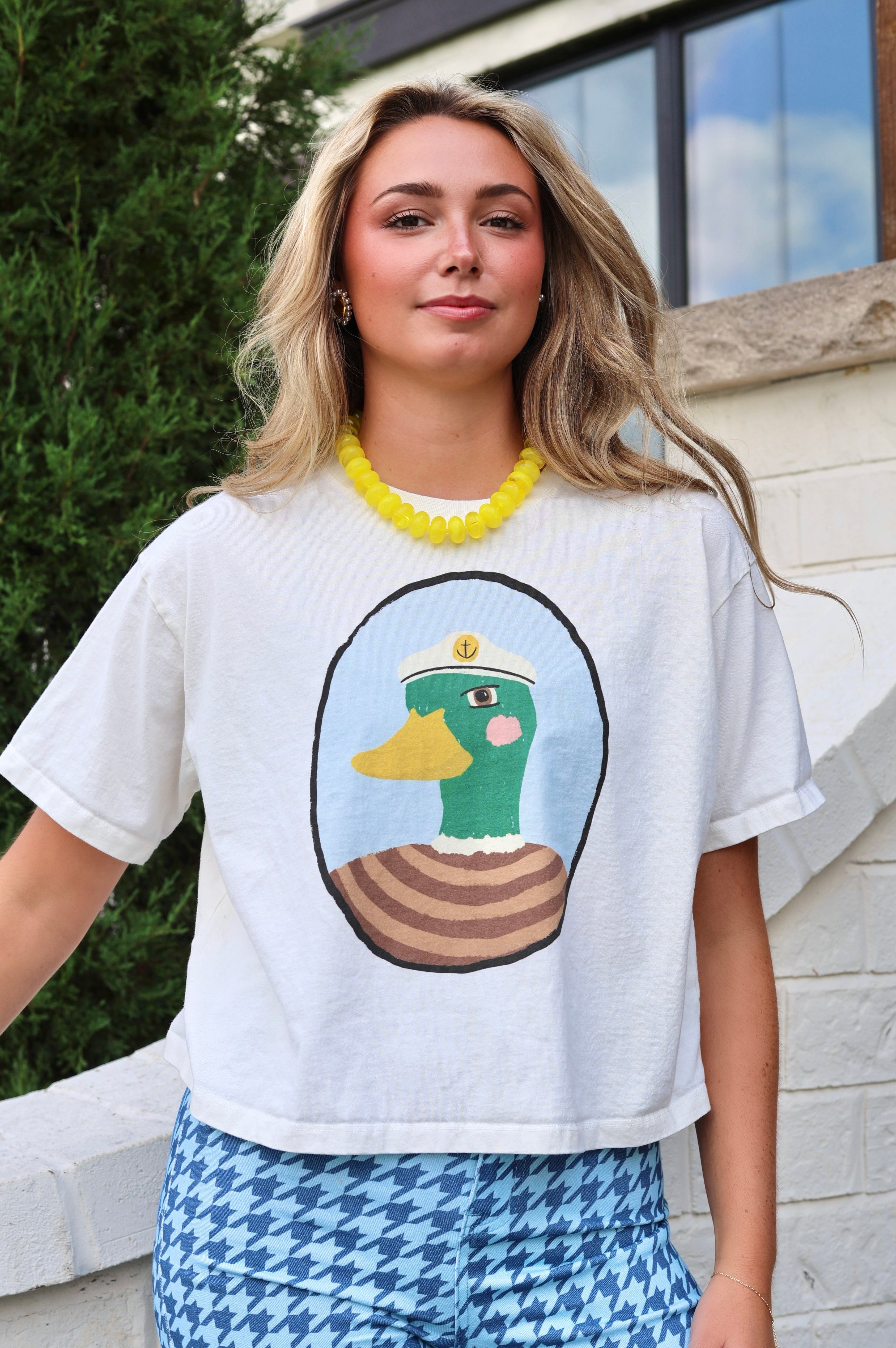 Seafolk Mallard Crop Tee