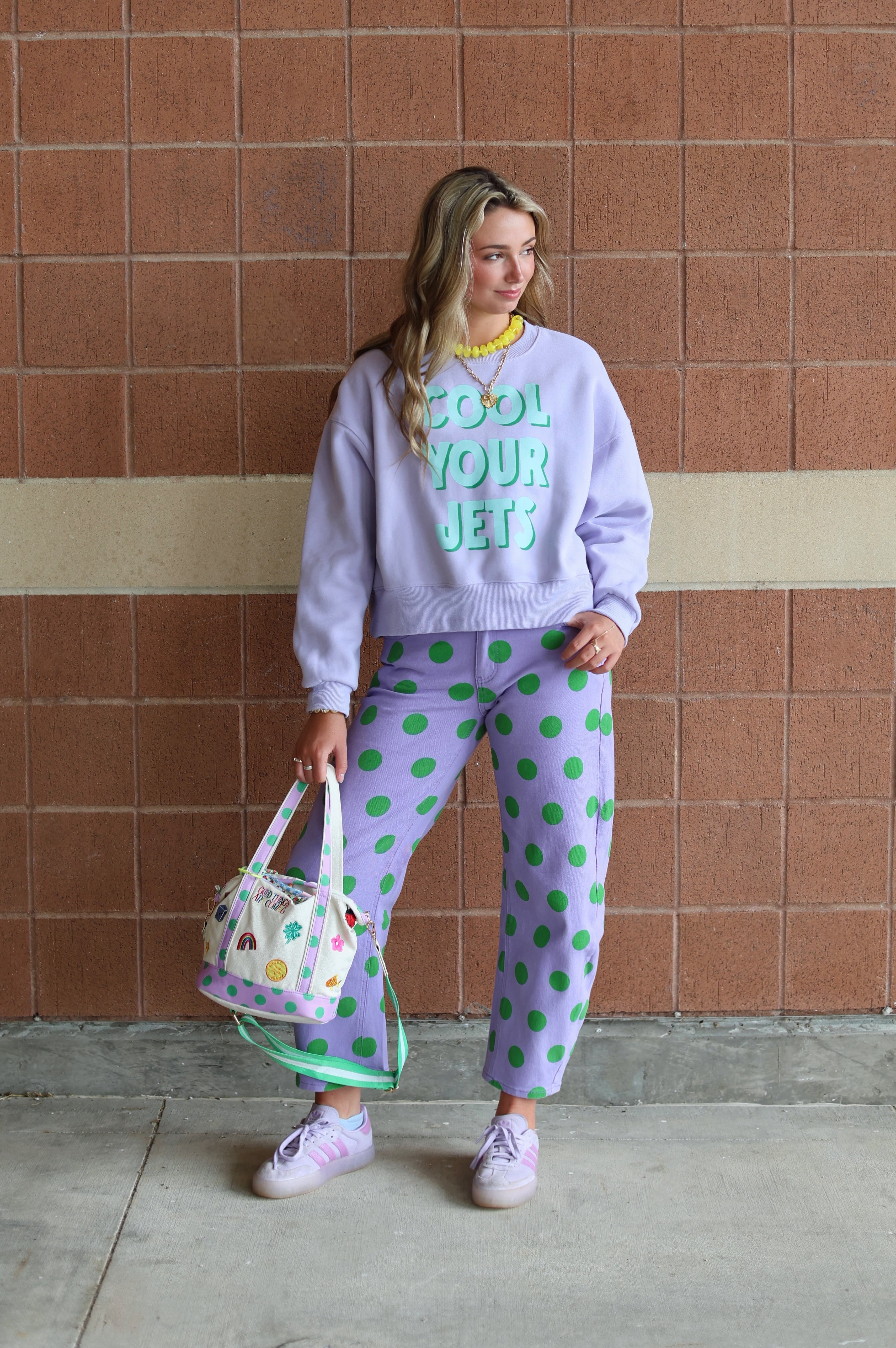 Cool Your Jets Crop Sweatshirt