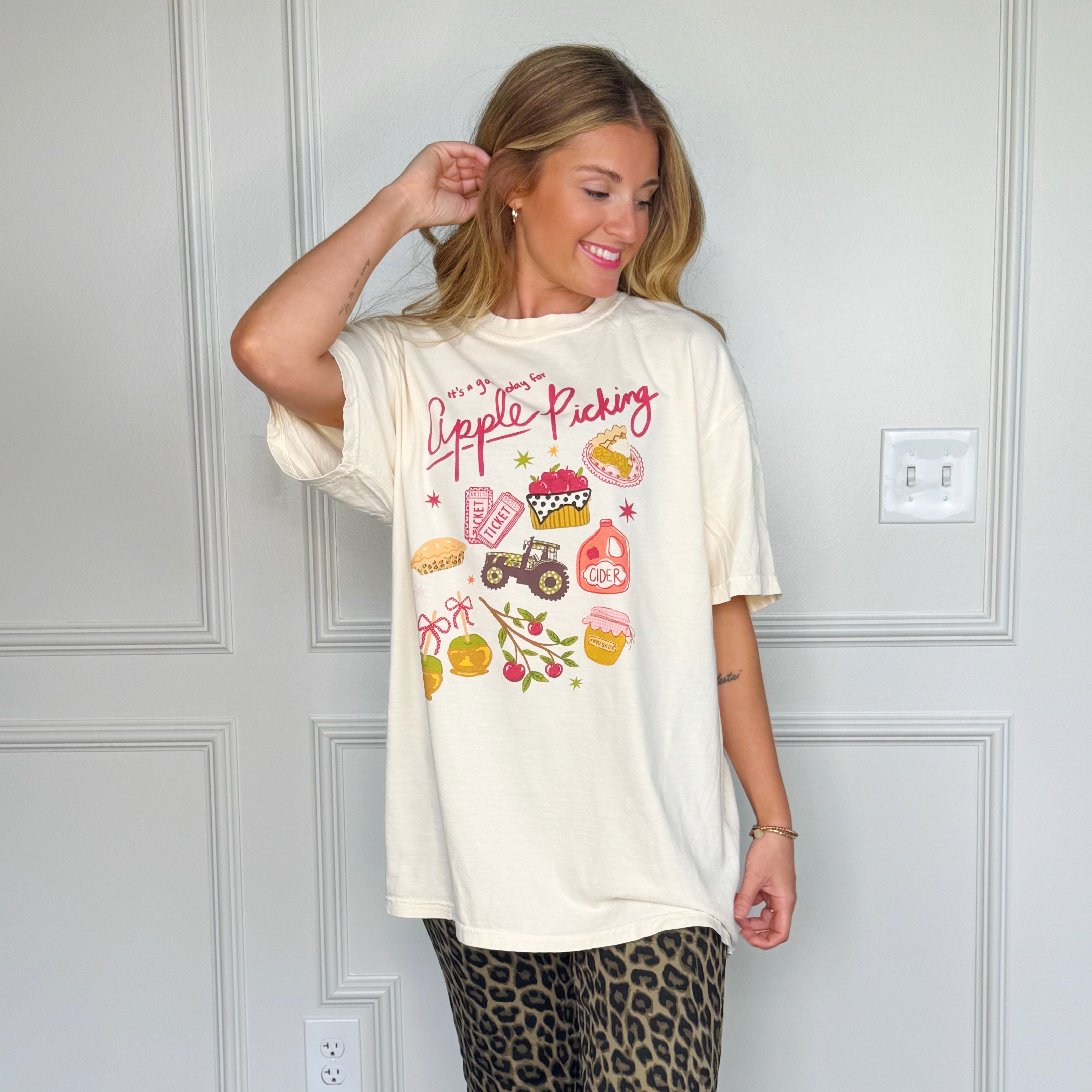 Apple Picking Tee