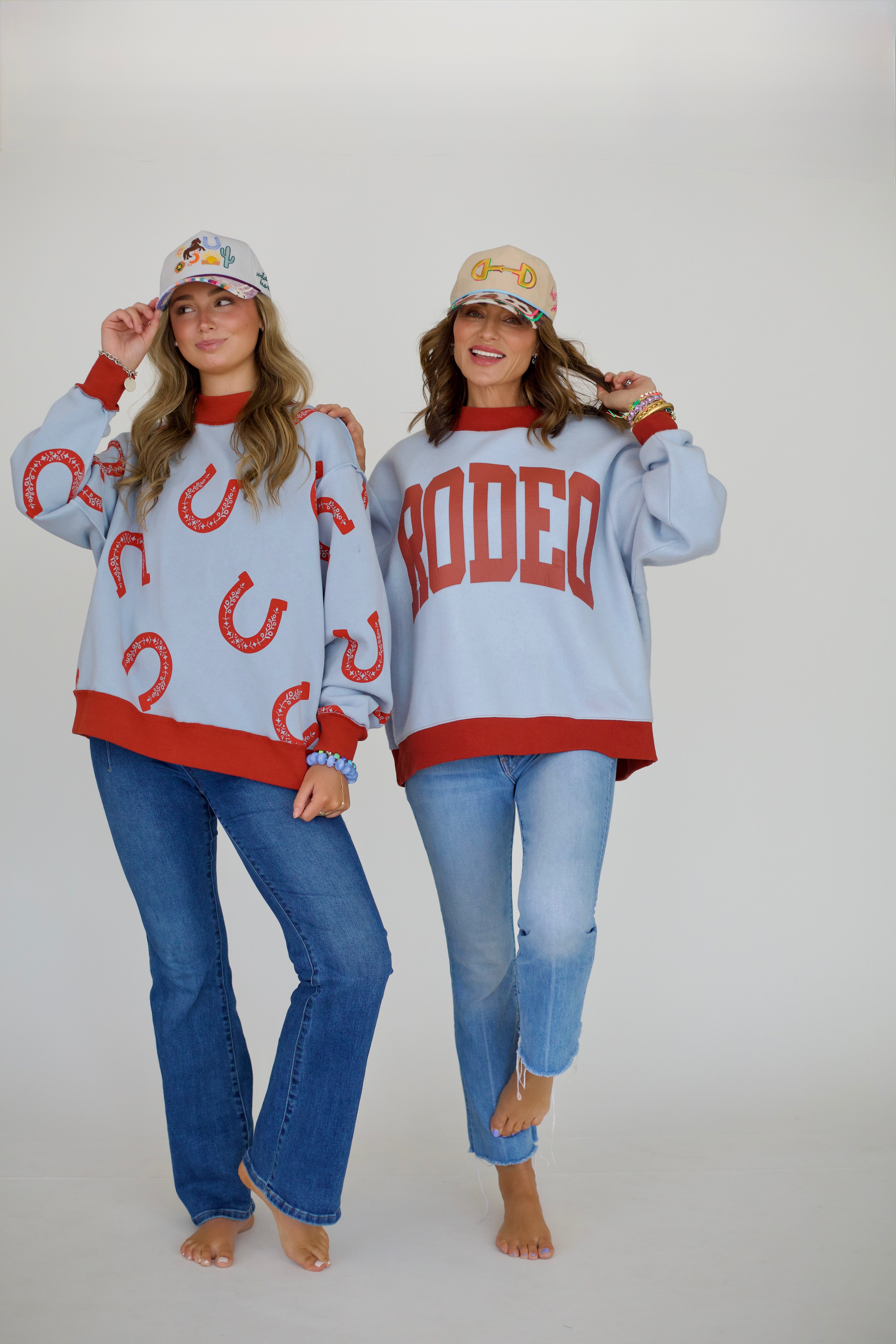 Rodeo 2-Sided Mock Sweatshirt - PRE-SALE SHIP DATE 9/15*