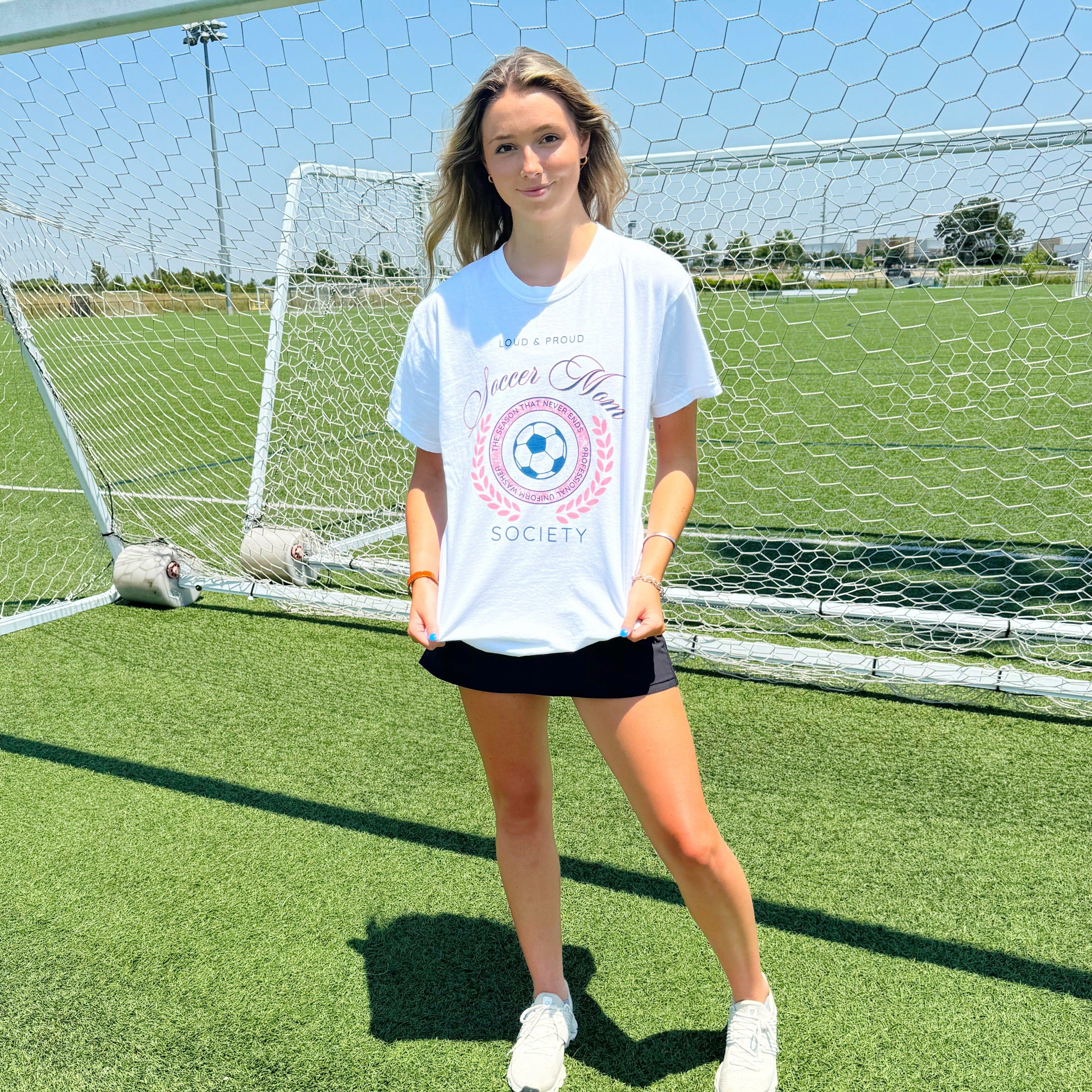 Loud & Proud Soccer Mom Tee