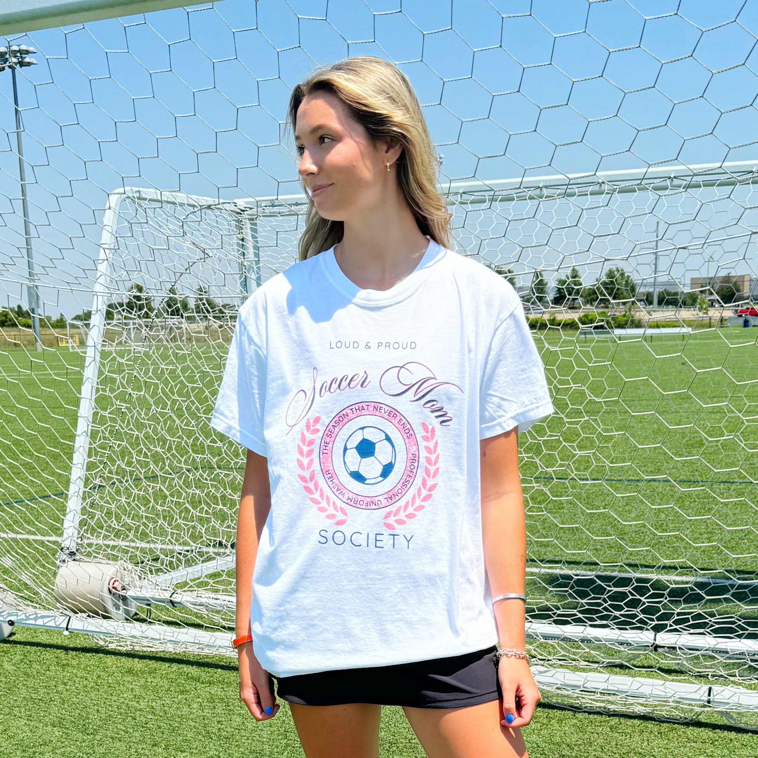 Loud & Proud Soccer Mom Tee