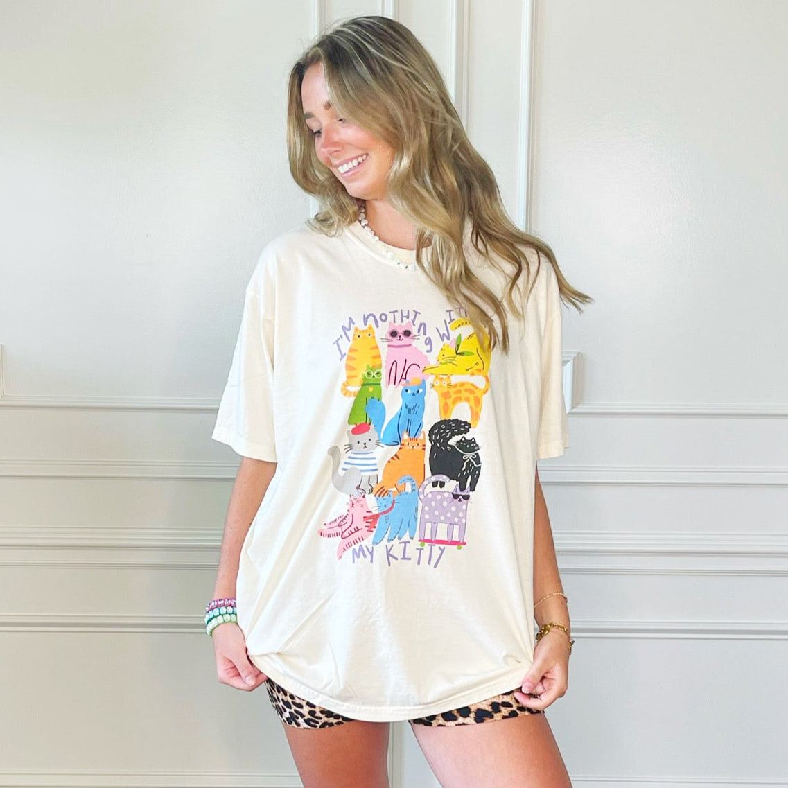 I'm Nothing Without My Kitty Tee
