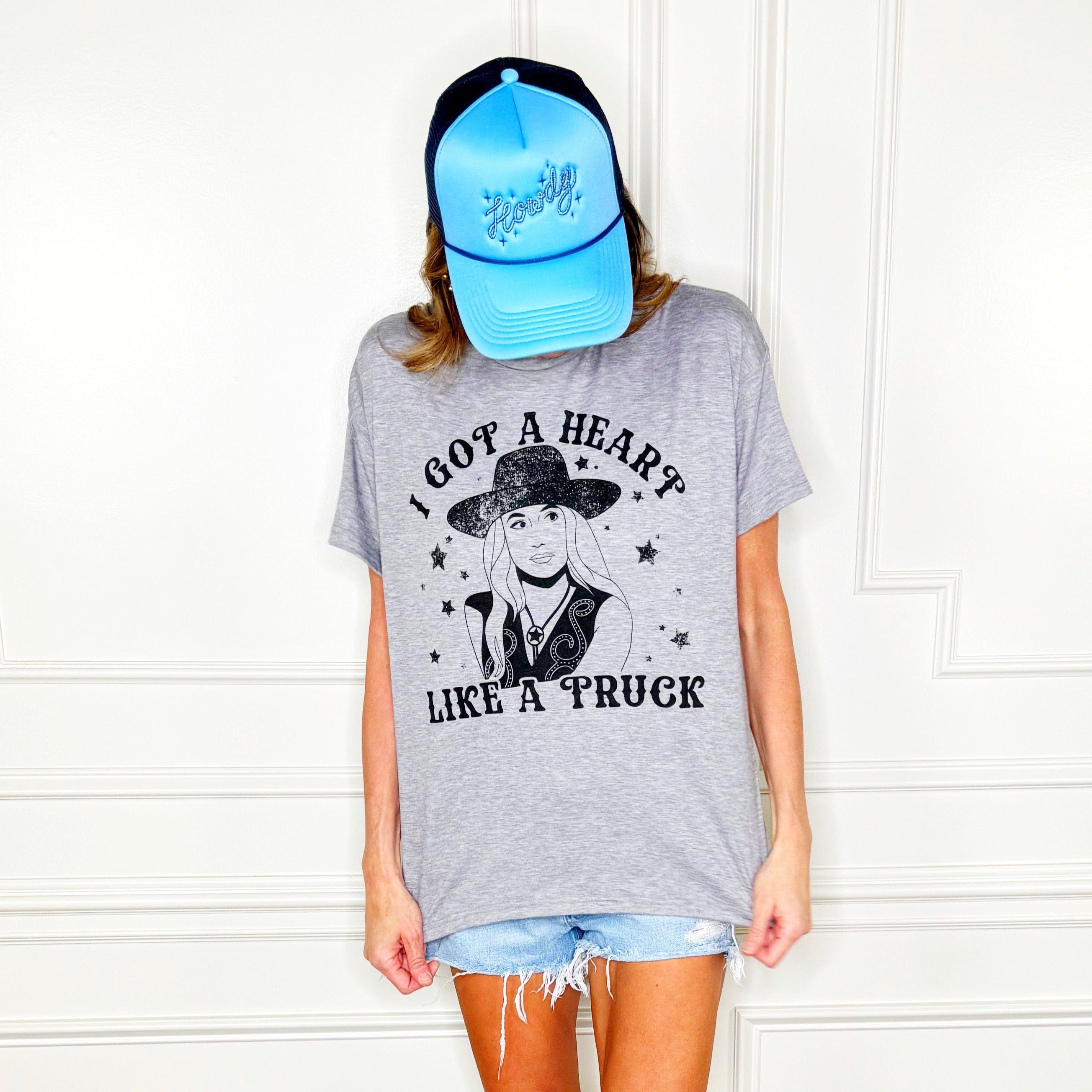 Heart Like A Truck Poppy & Pine Youth & Adult Tee