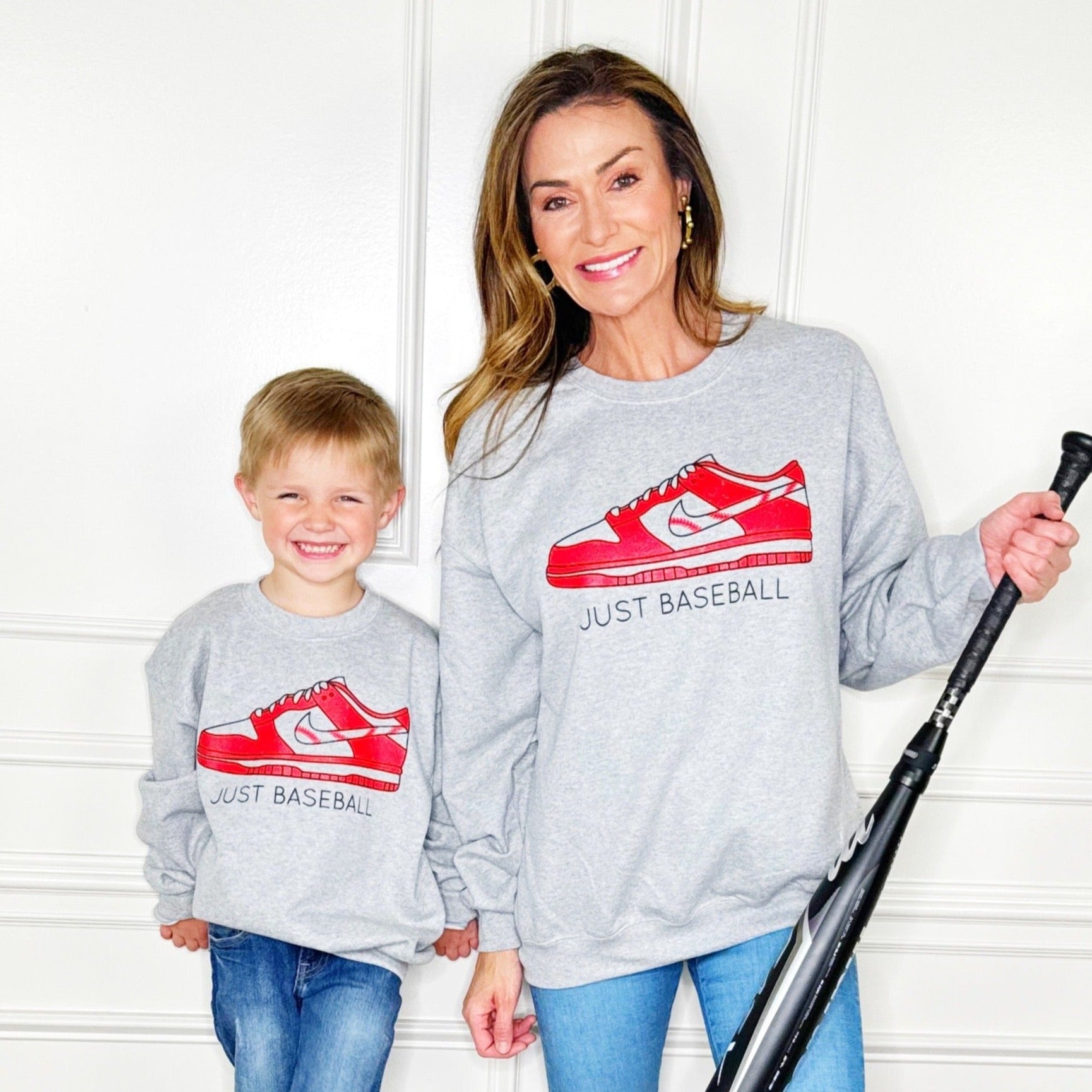 Just Baseball Youth and Adult Sweatshirt