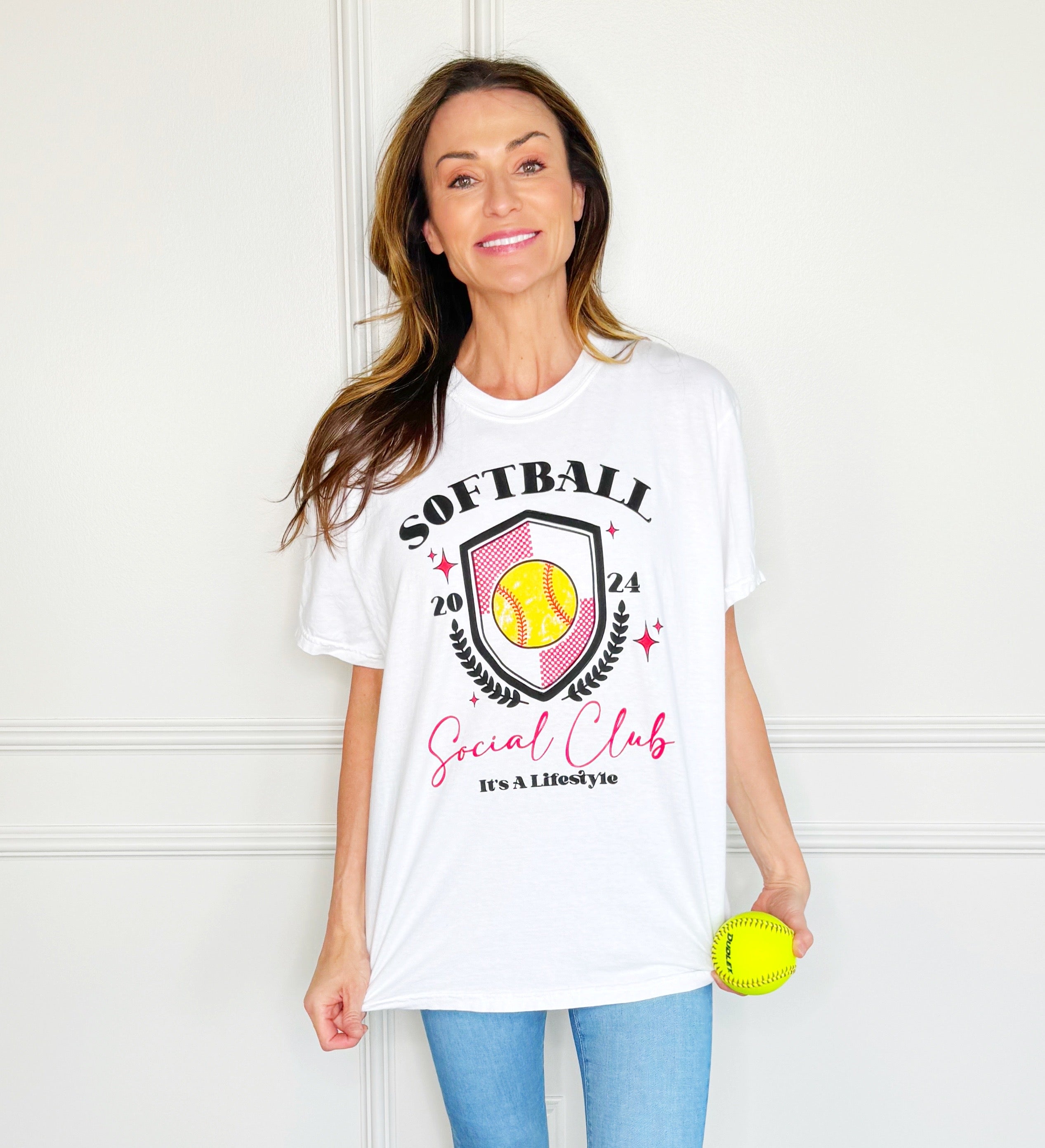 Softball Social Club Youth and Adult Tee