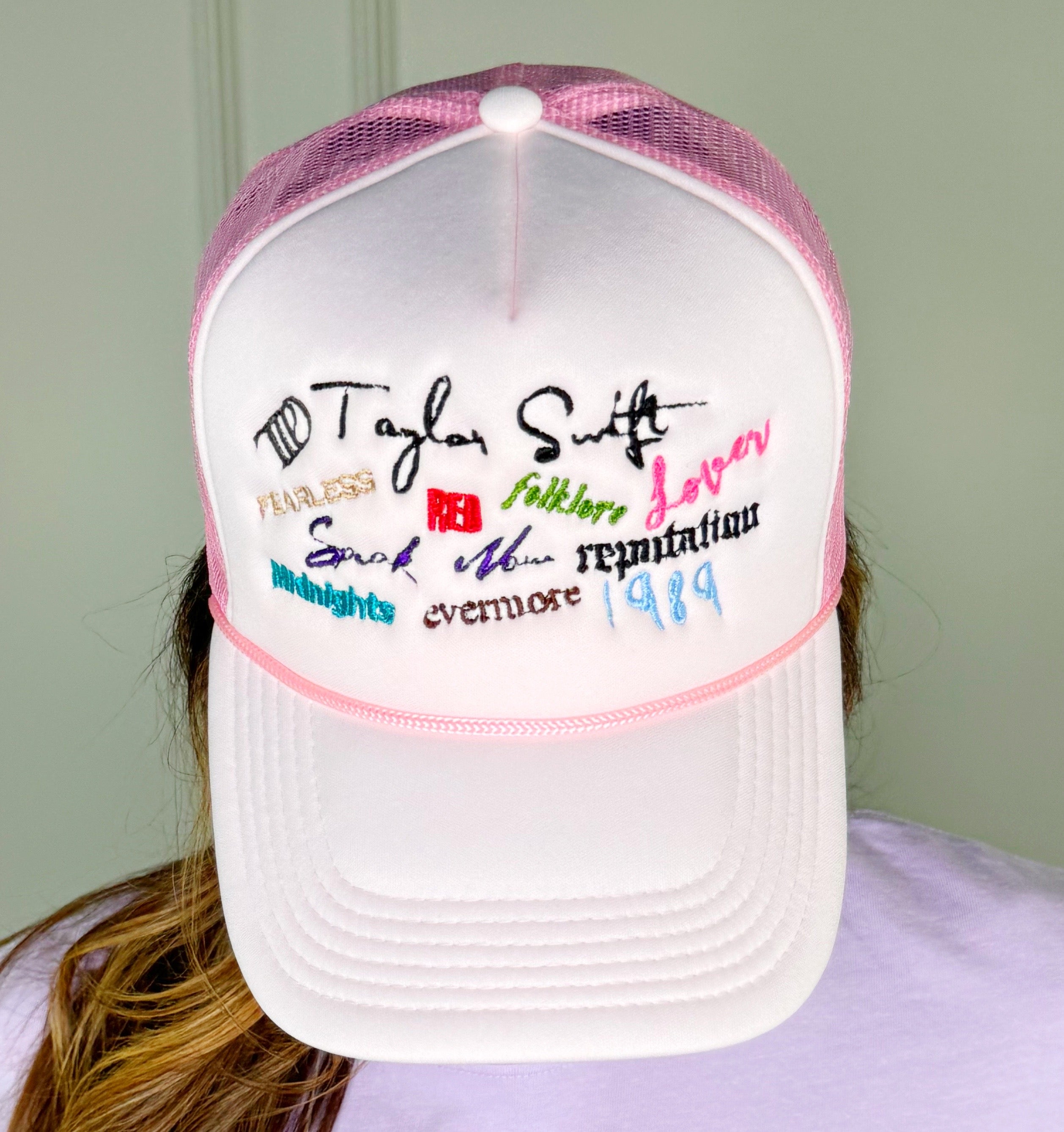 Taylors Albums Trucker Hat