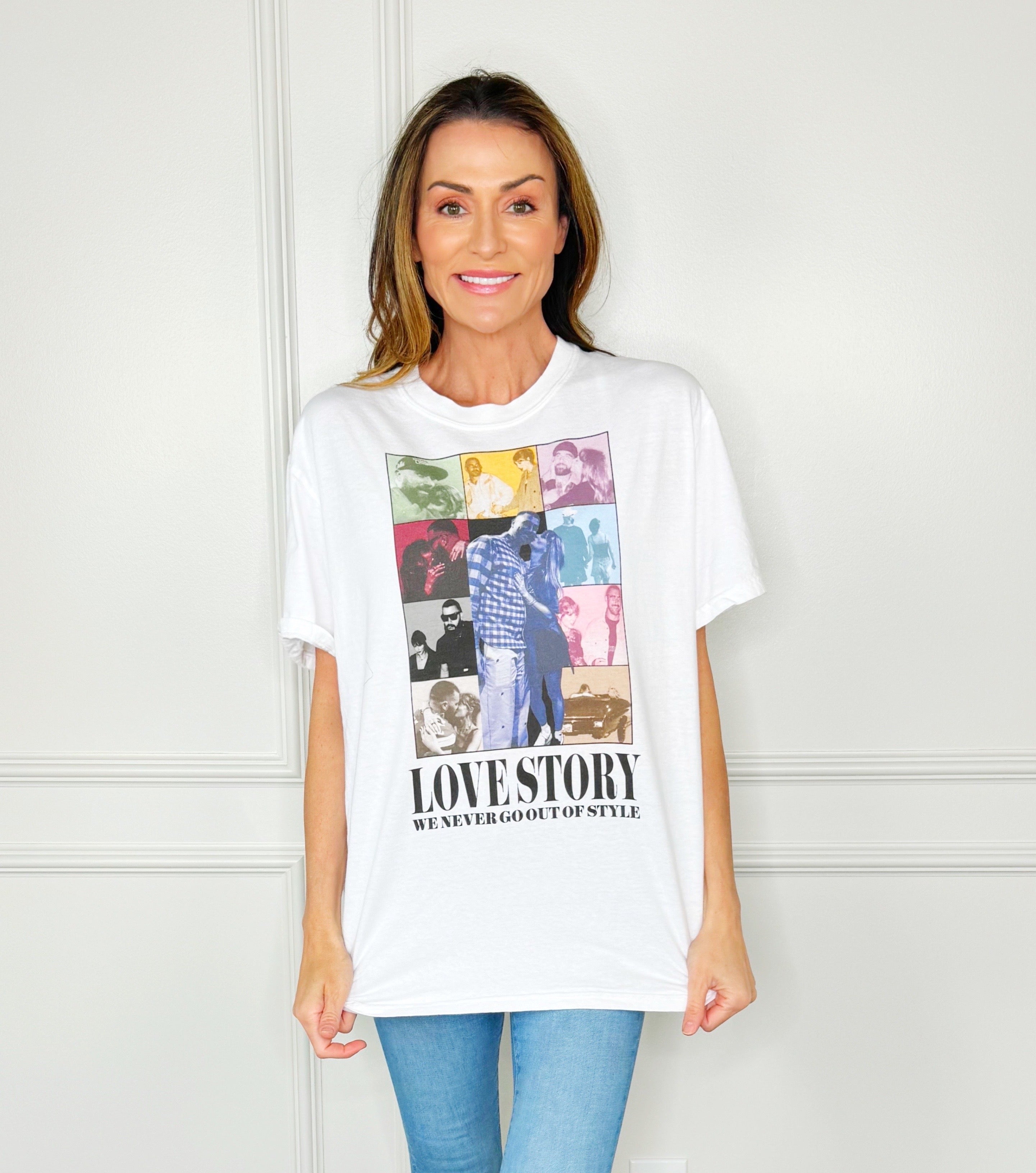 Love Story Collage Youth & Adult tee