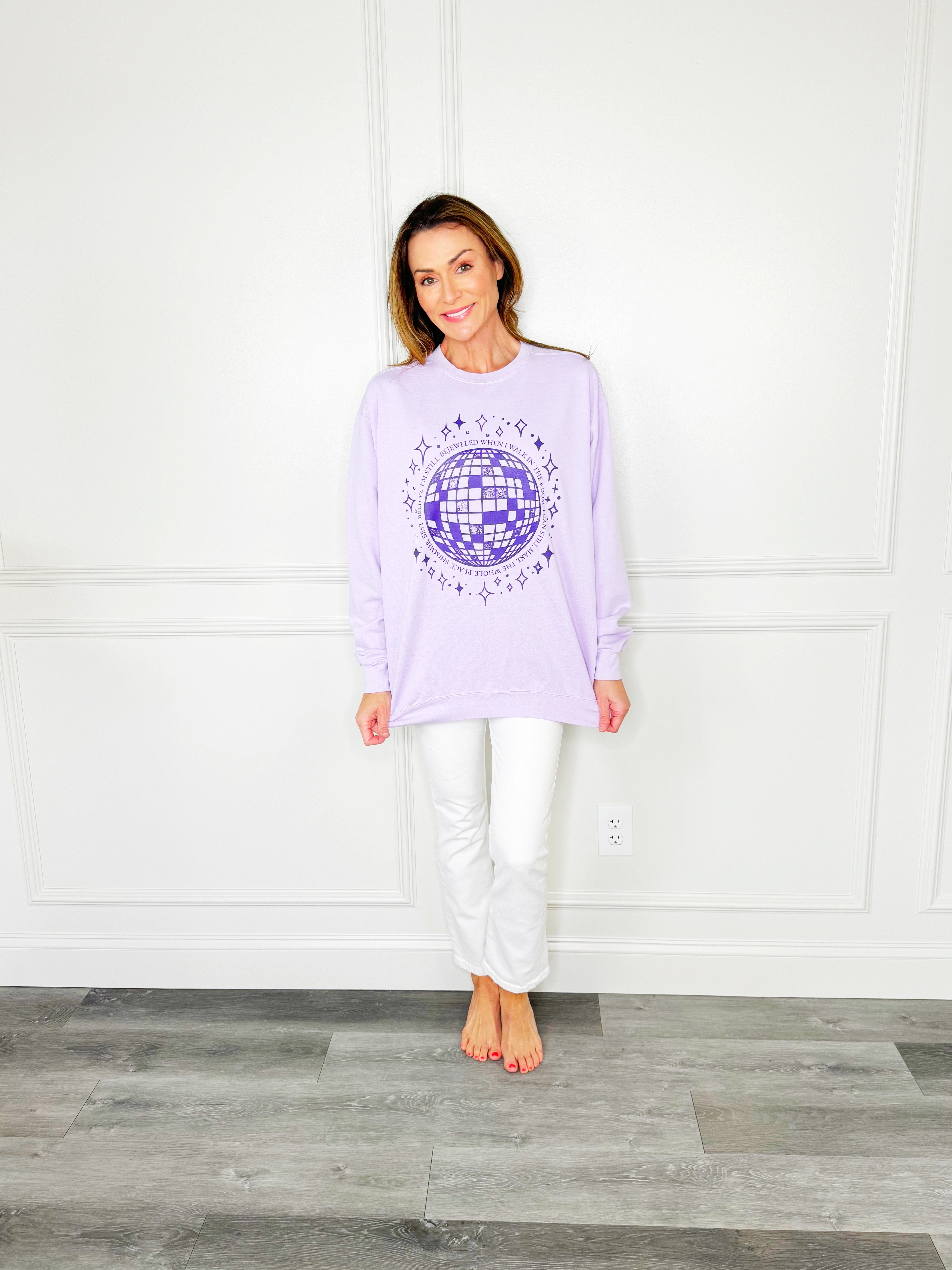 Bejeweled Disco Sweatshirt