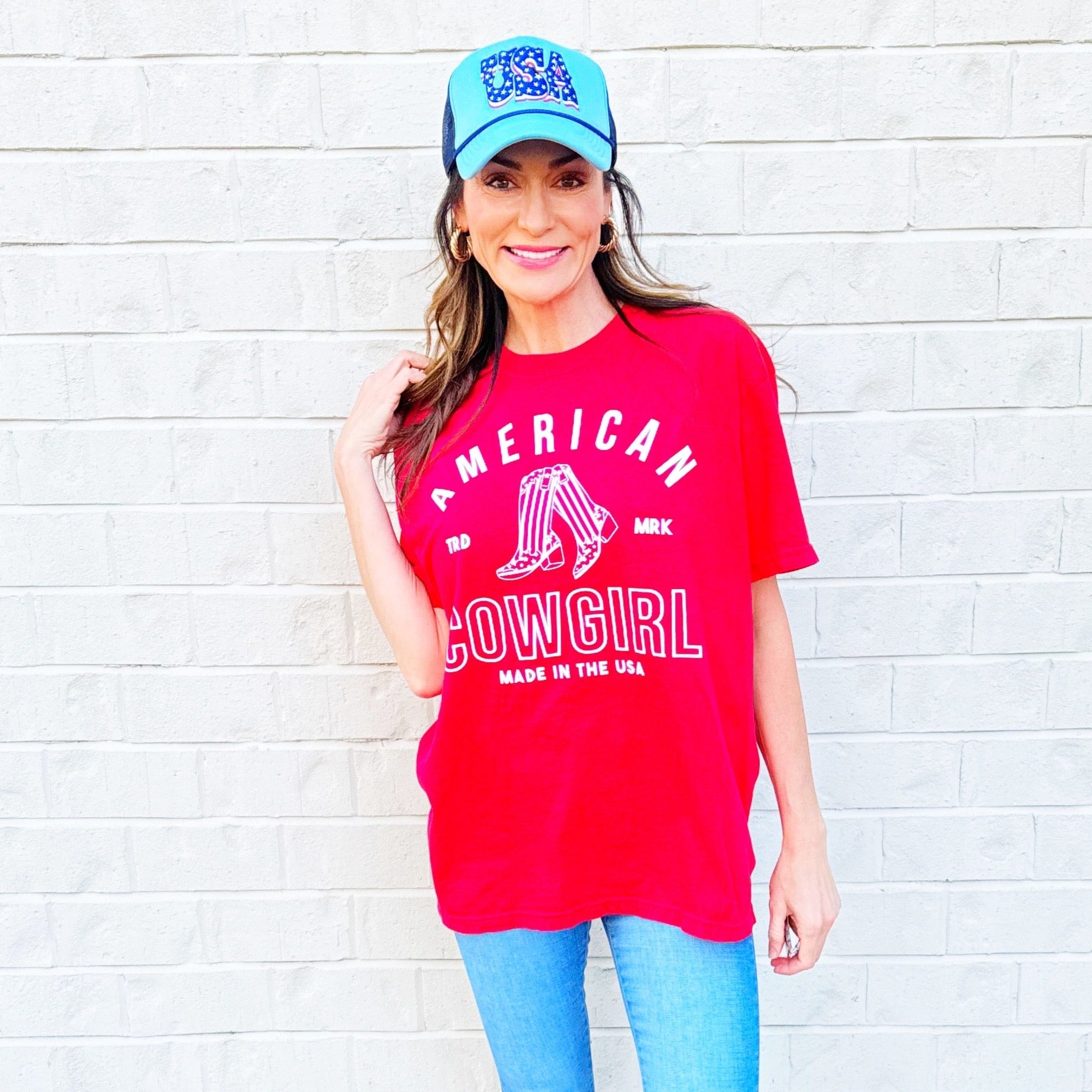 American Cowgirl Youth and Adult tee