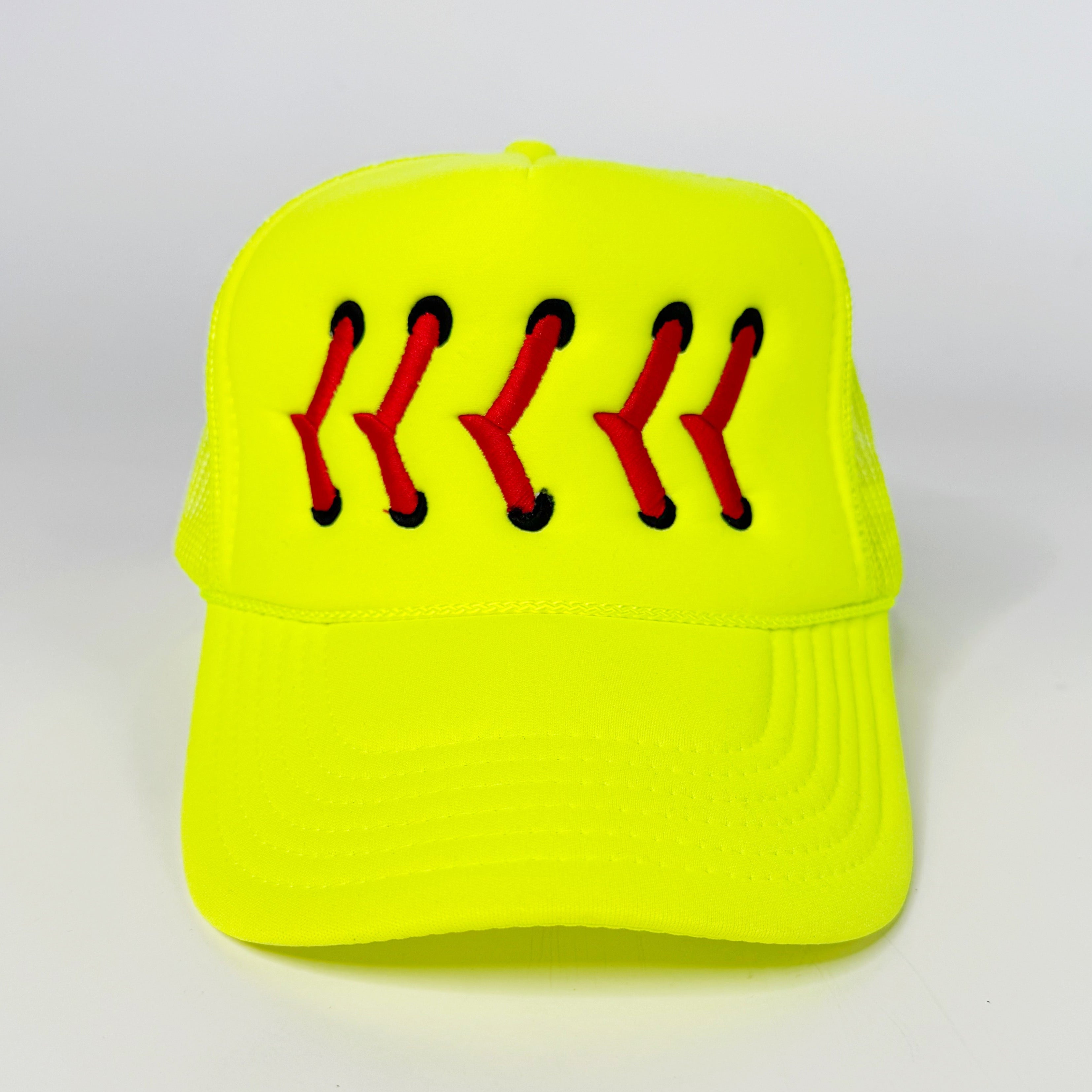 Softball Stitch Trucker Hat