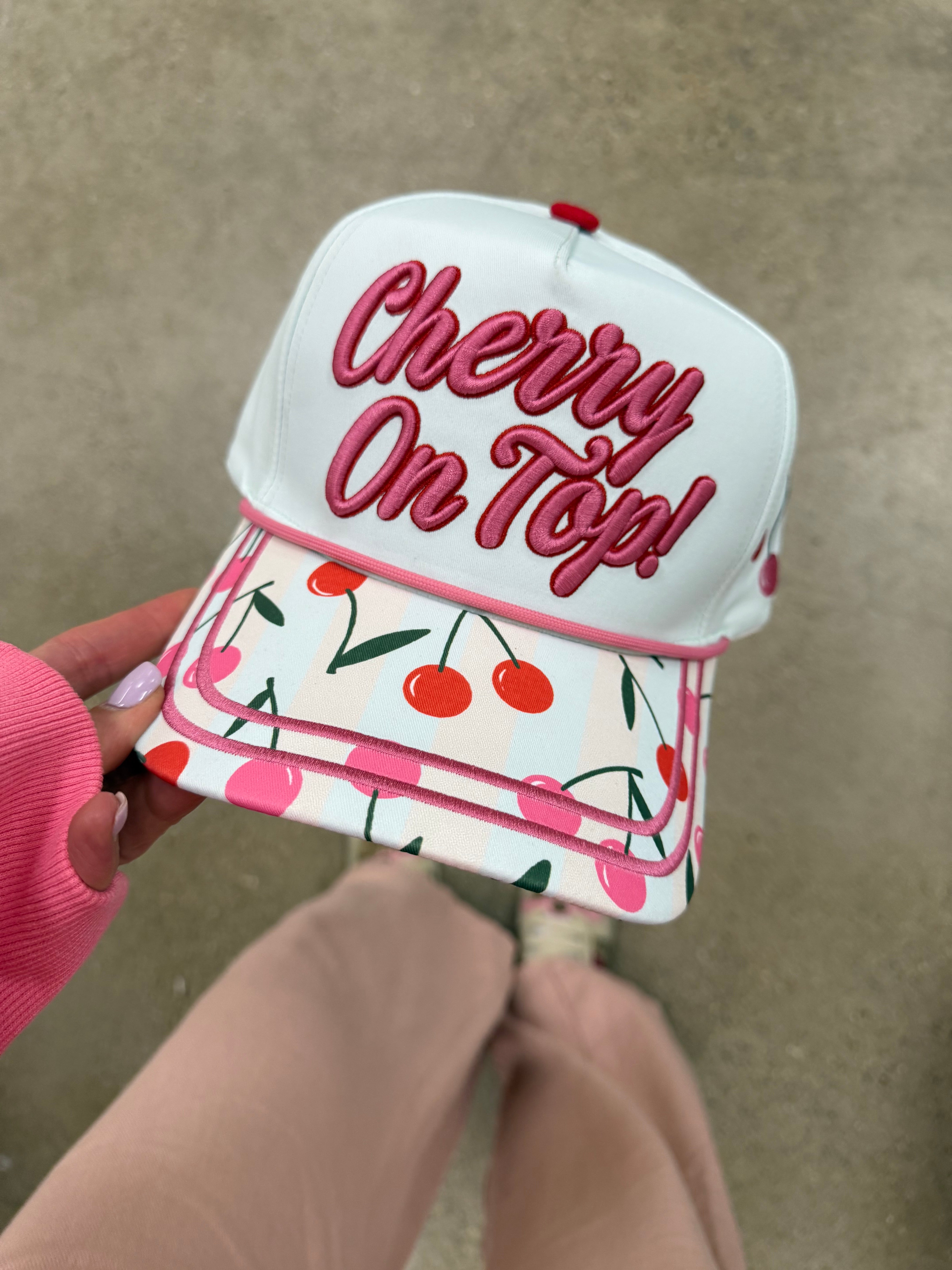 Cherry on Top Hat- Pre Order