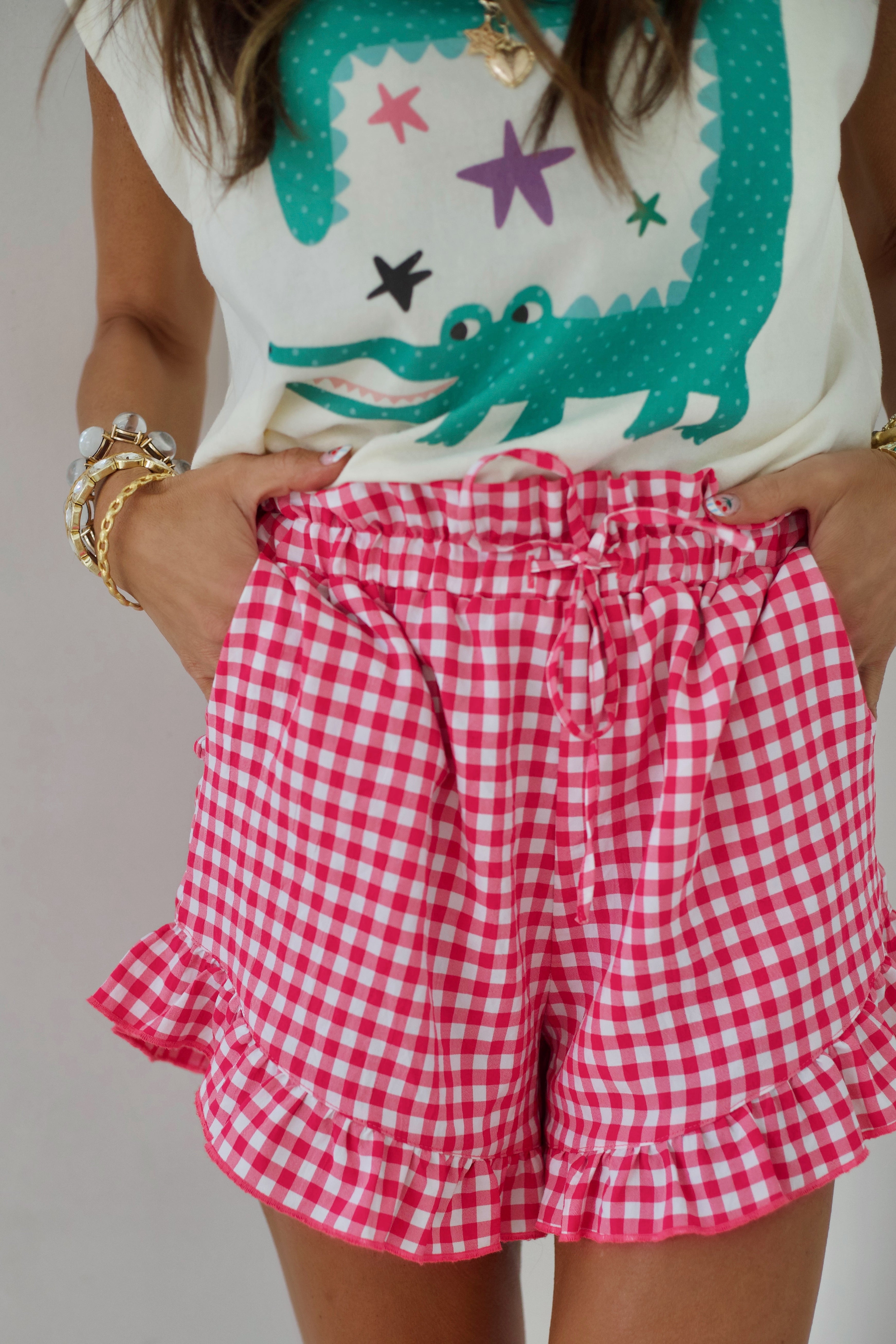 Bubblegum Ruffle Short