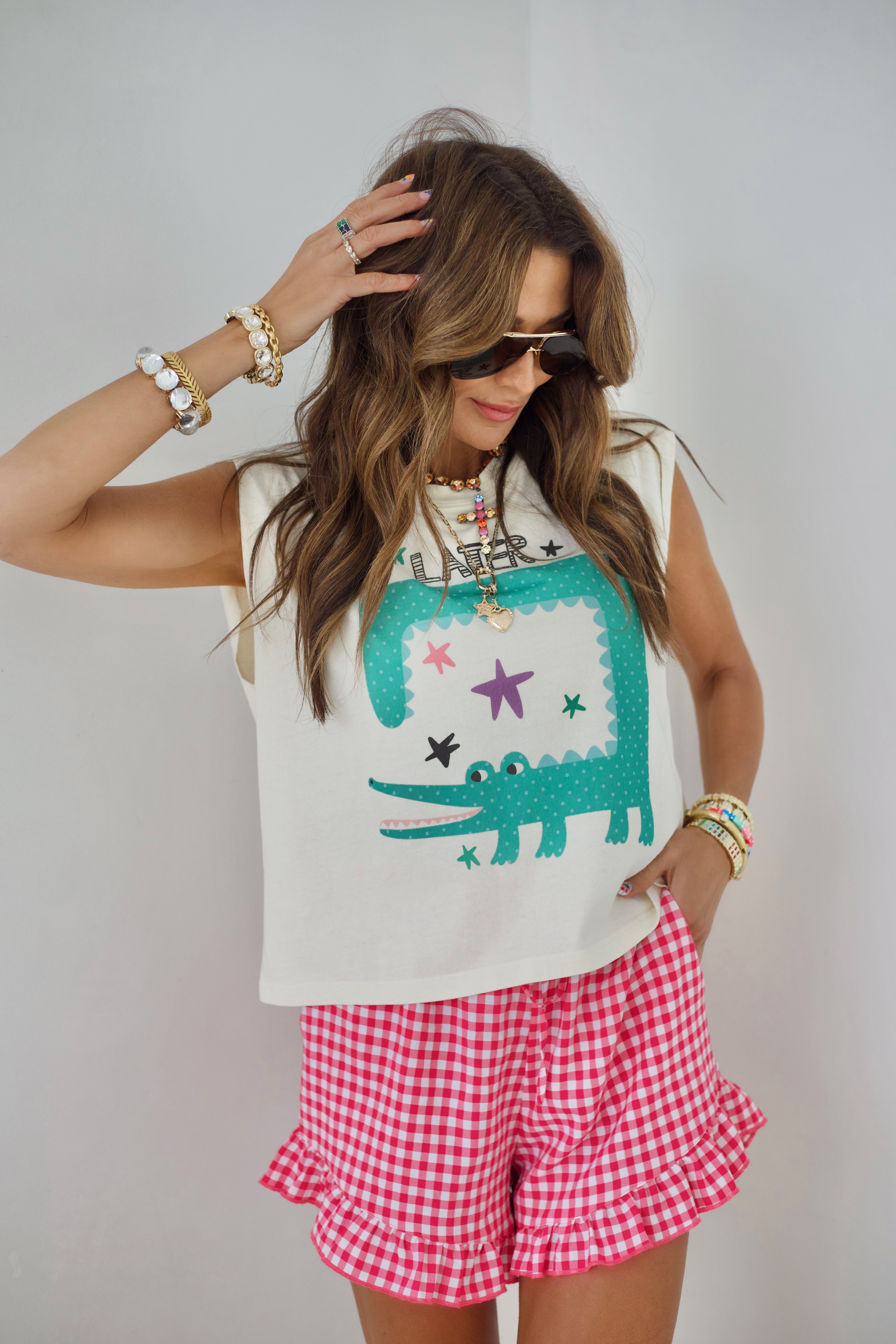 Bubblegum Ruffle Short
